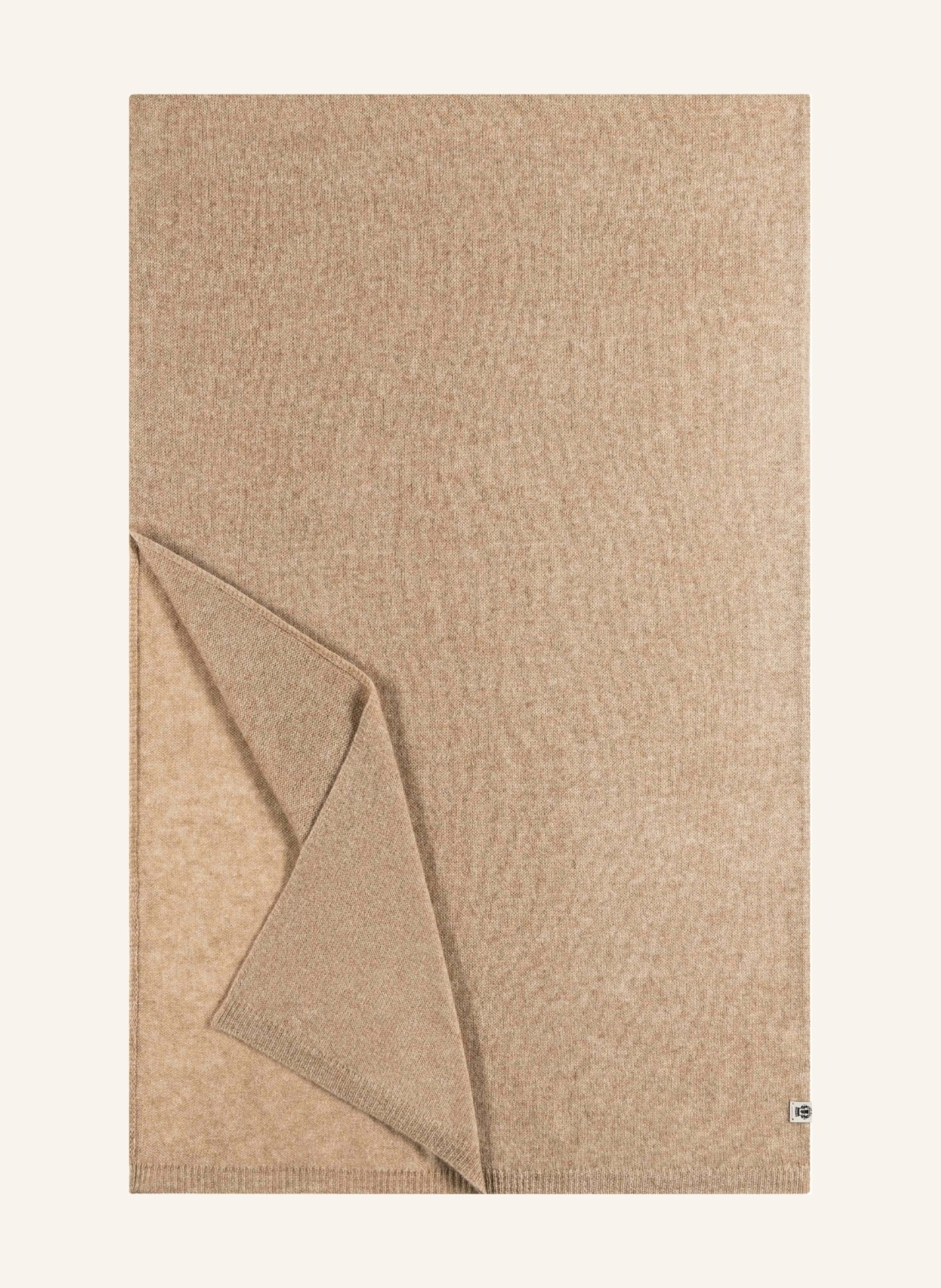 ROECKL Sjaals PURE CASHMERE PLAID: BEIGE