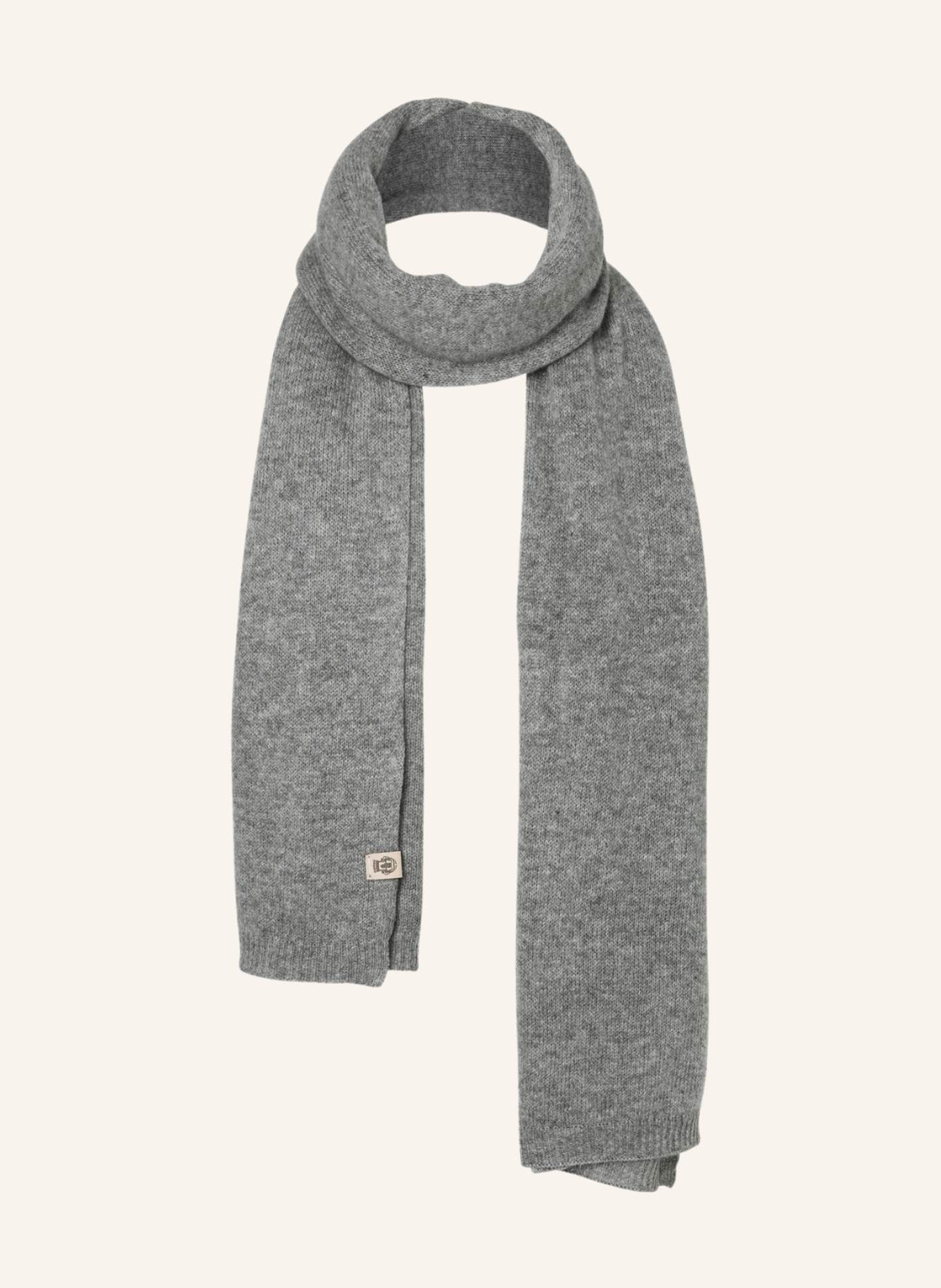 ROECKL Sjaals PURE CASHMERE PLAID: GRIJS