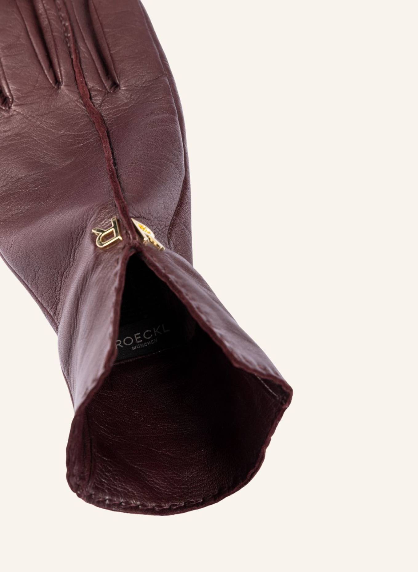 ROECKL Handschuhe FONTAINE: DUNKELROT