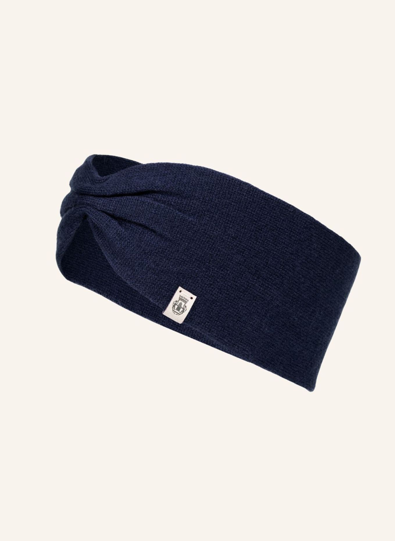 ROECKL Cashmere-Stirnband PURE: BLAU/ DUNKELBLAU