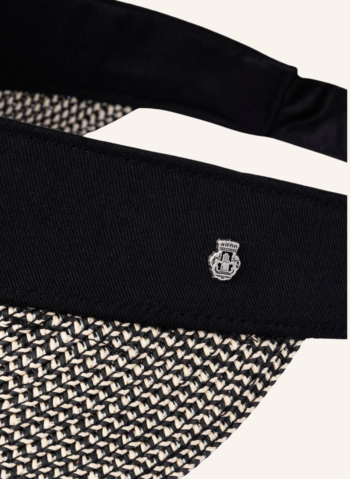 ROECKL Visor SALINA: SCHWARZ
