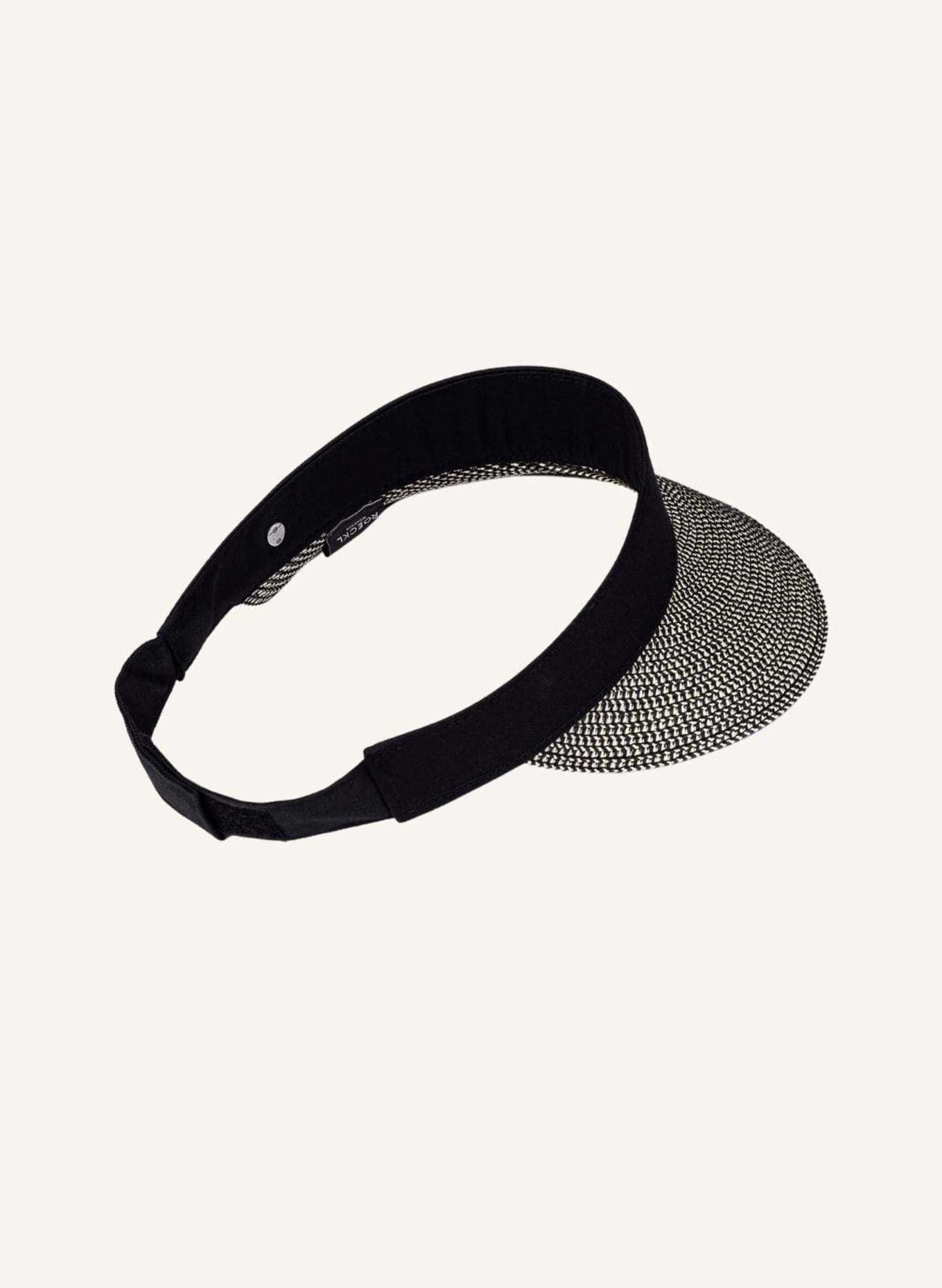 ROECKL Visor SALINA: SCHWARZ