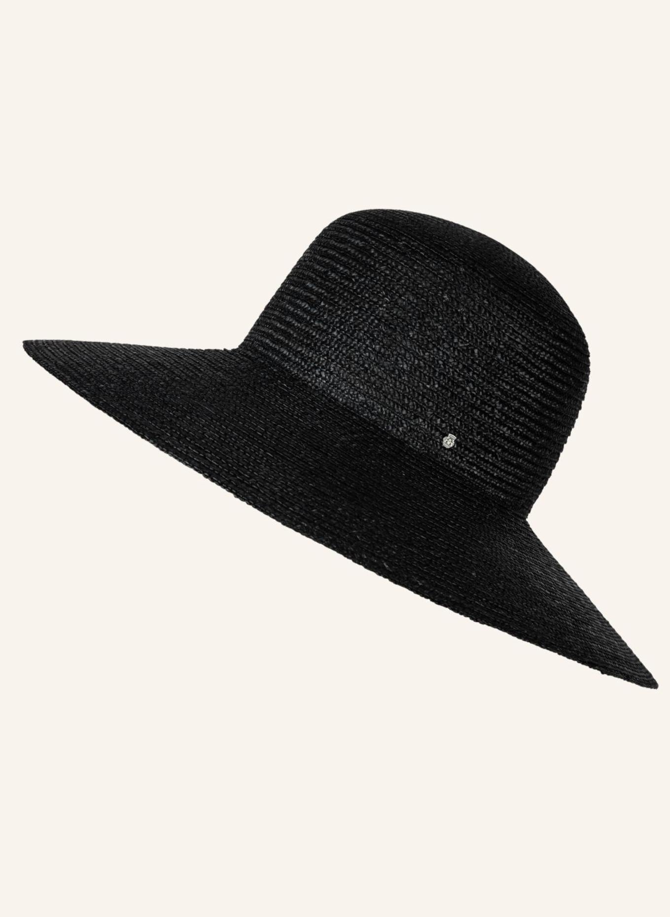 ROECKL Strohhut MONTPELLIER: SCHWARZ