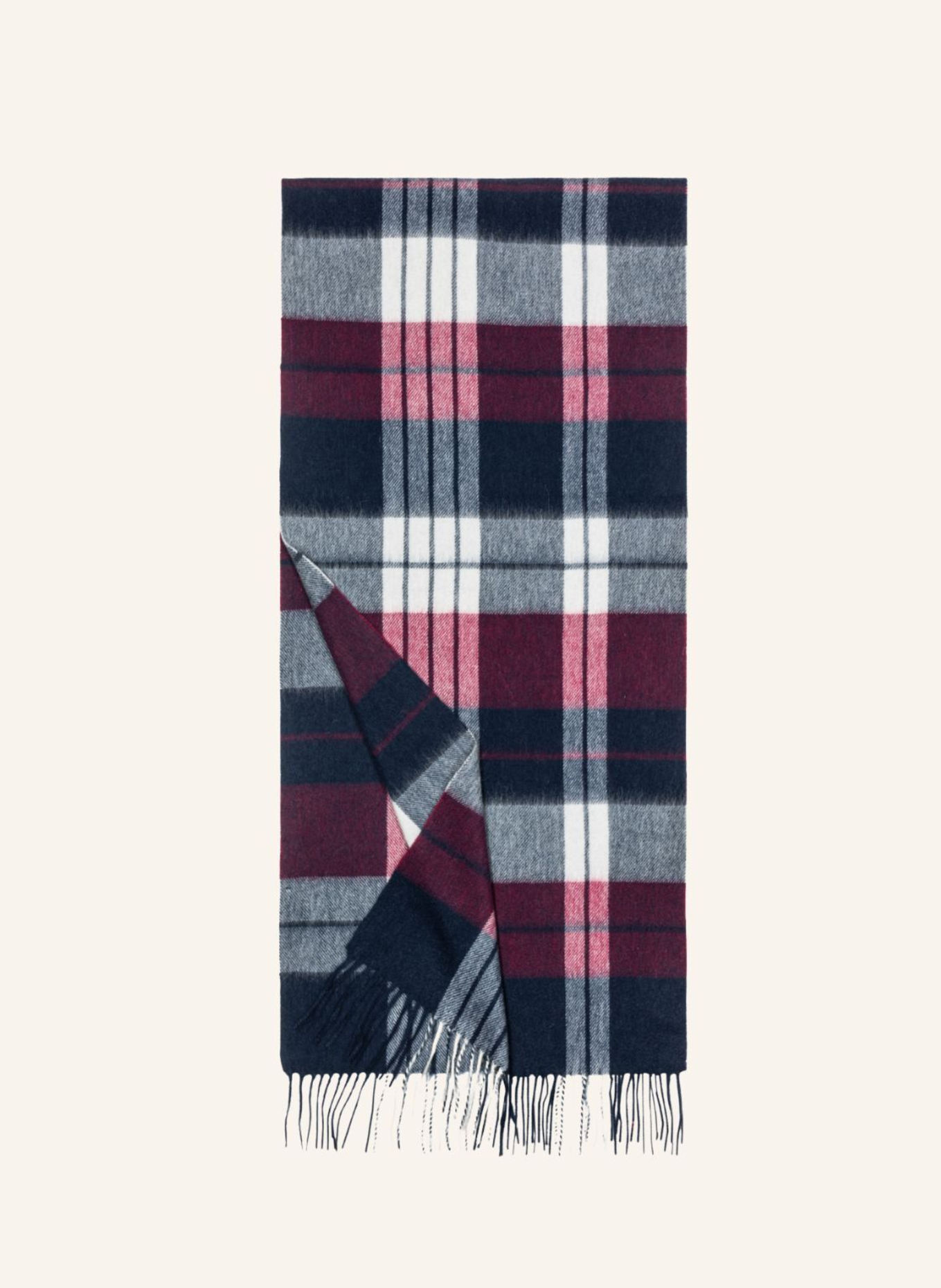 ROECKL Schal MODERN PLAID 40X170: BLAU