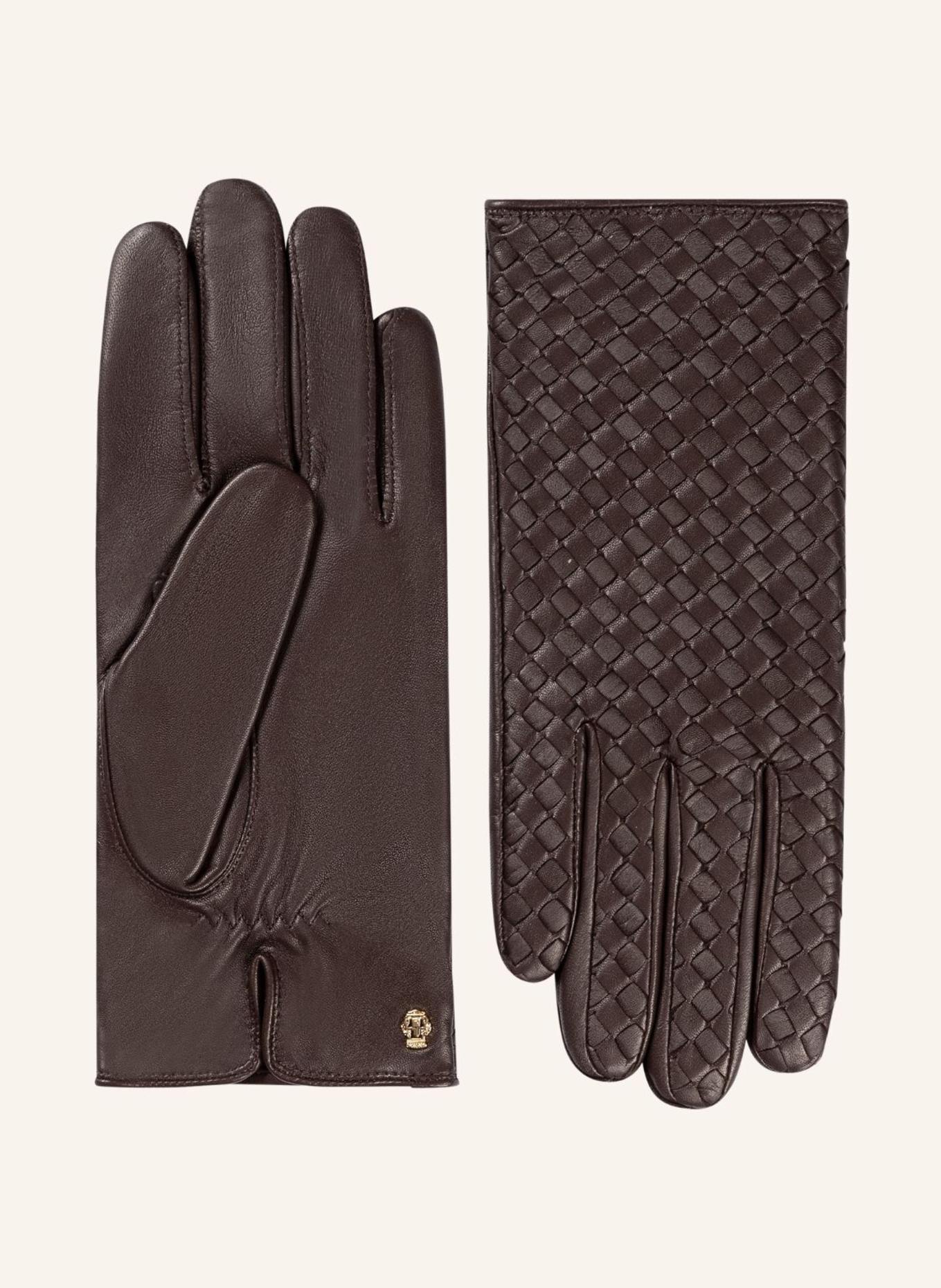 ROECKL Handschuhe FAENZA: DUNKELBRAUN