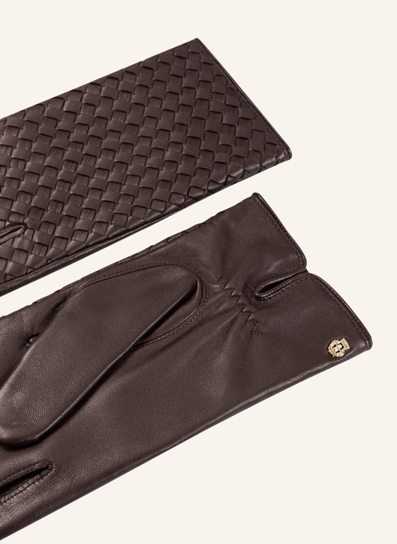 ROECKL Handschuhe FAENZA: DUNKELBRAUN