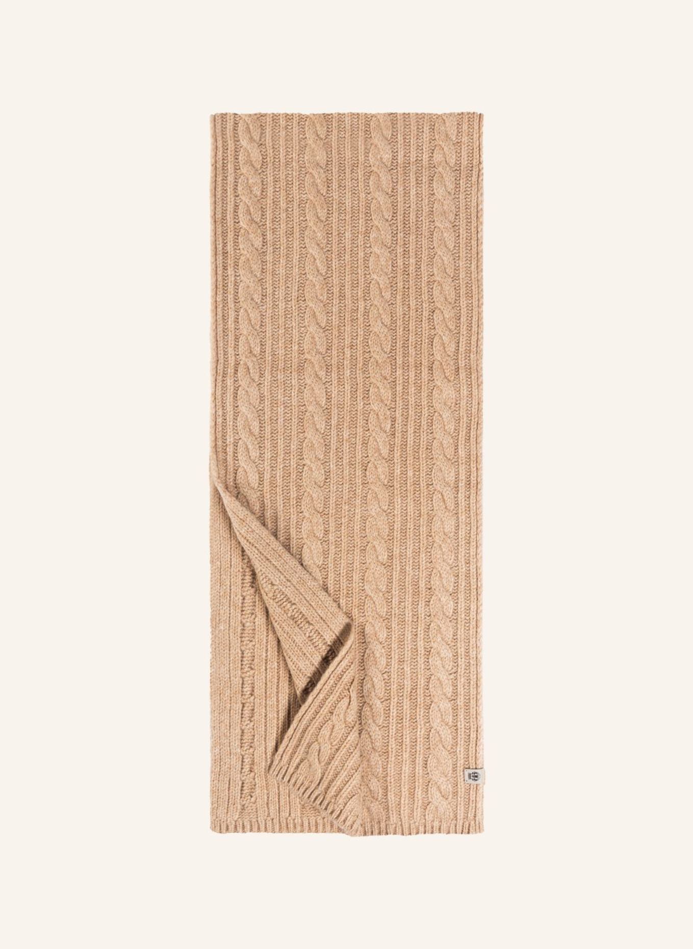 ROECKL Schals CABLED CHARM SCHAL: BEIGE