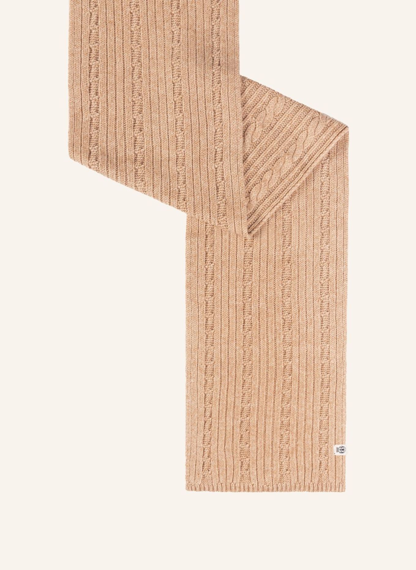 ROECKL Schals CABLED CHARM SCHAL: BEIGE