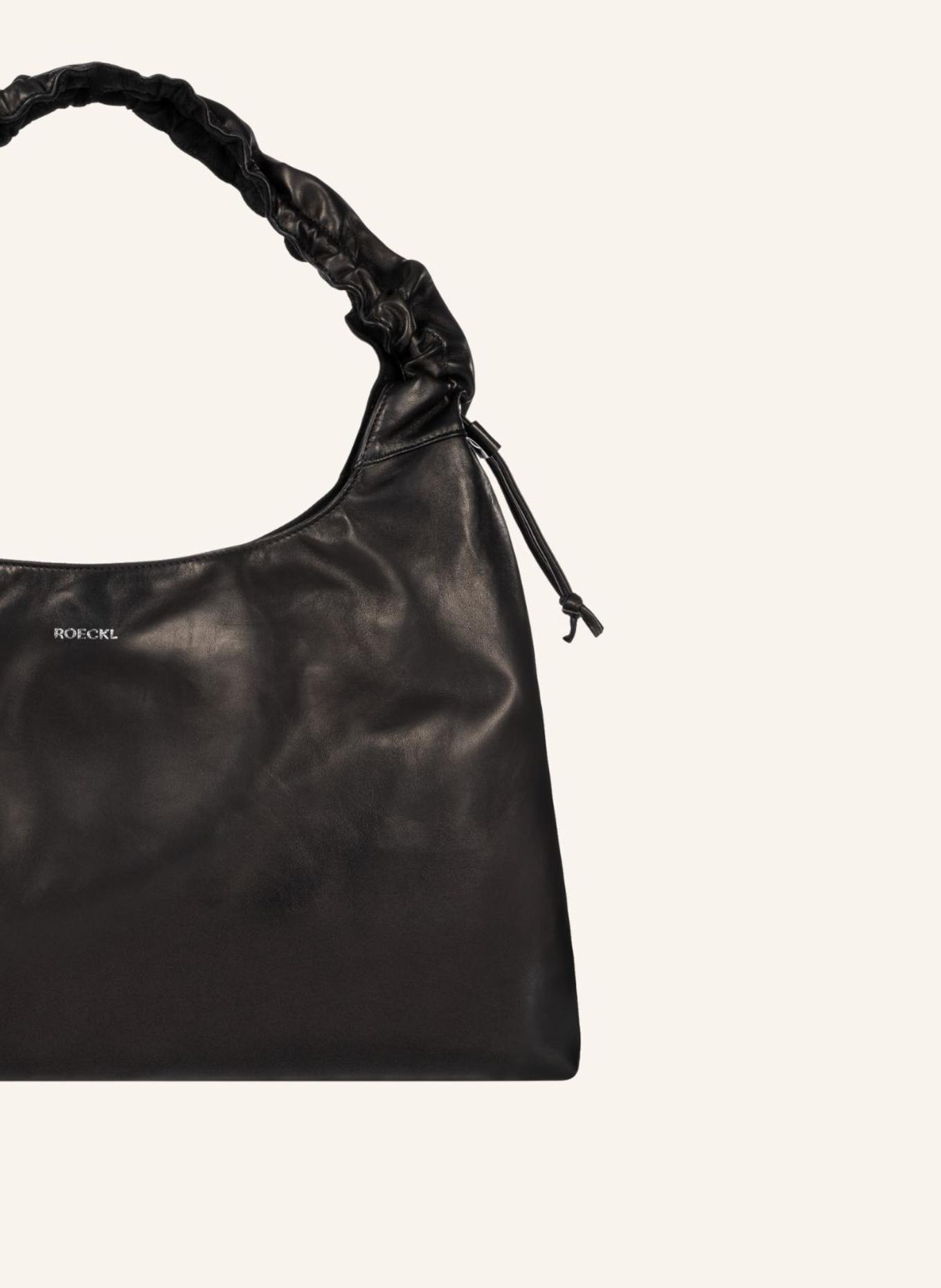 ROECKL Schultertasche SEOUL MEDIUM: SCHWARZ
