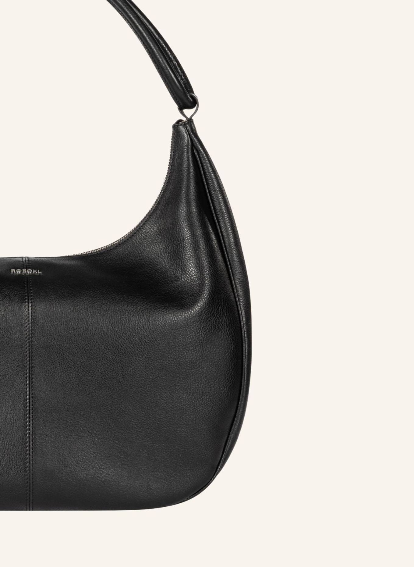 ROECKL Schultertasche SOLEA LARGE: SCHWARZ