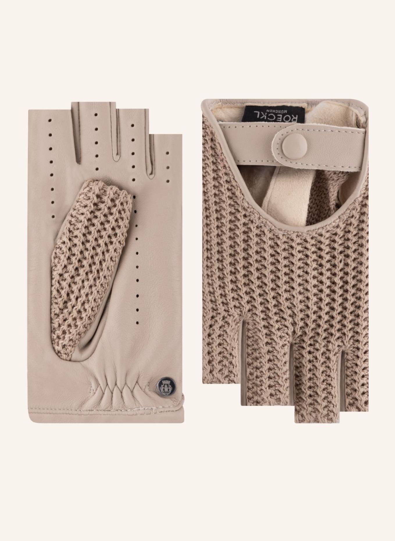 ROECKL Handschuh SORRENTO AUTOFAHRER: CREME