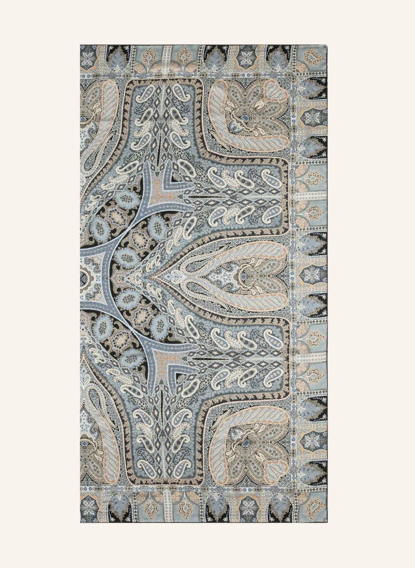 ROECKL Seidentuch SECRET GARDEN: GRAU