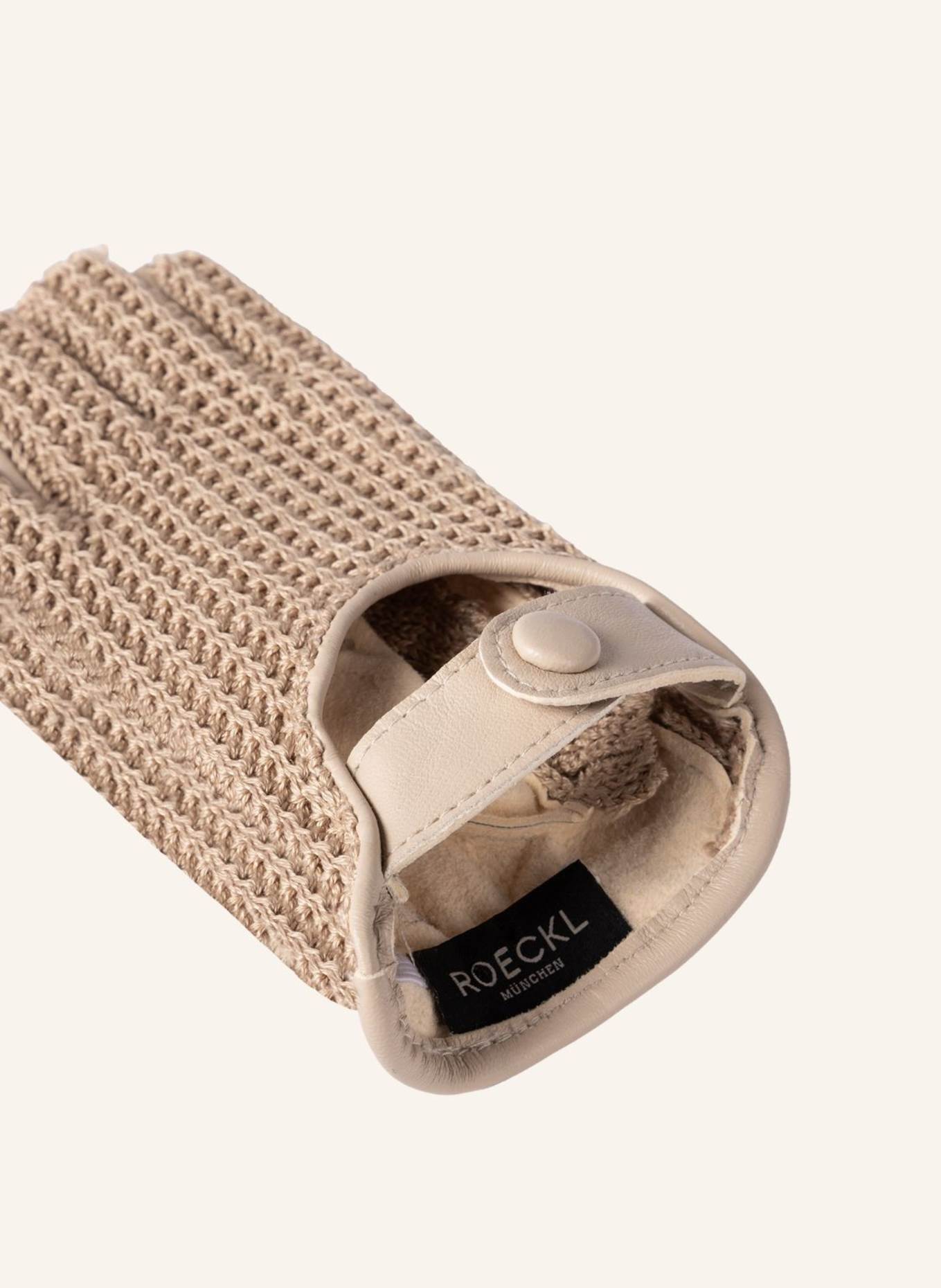 ROECKL Handschuh SORRENTO AUTOFAHRER: CREME