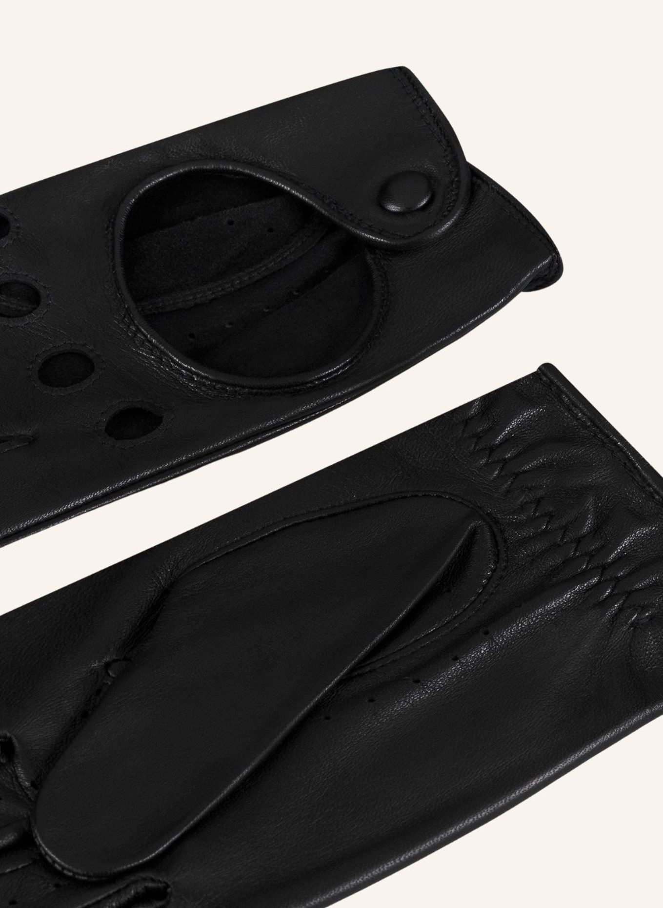 ROECKL Handschuh ROM AUTOFAHRER: SCHWARZ