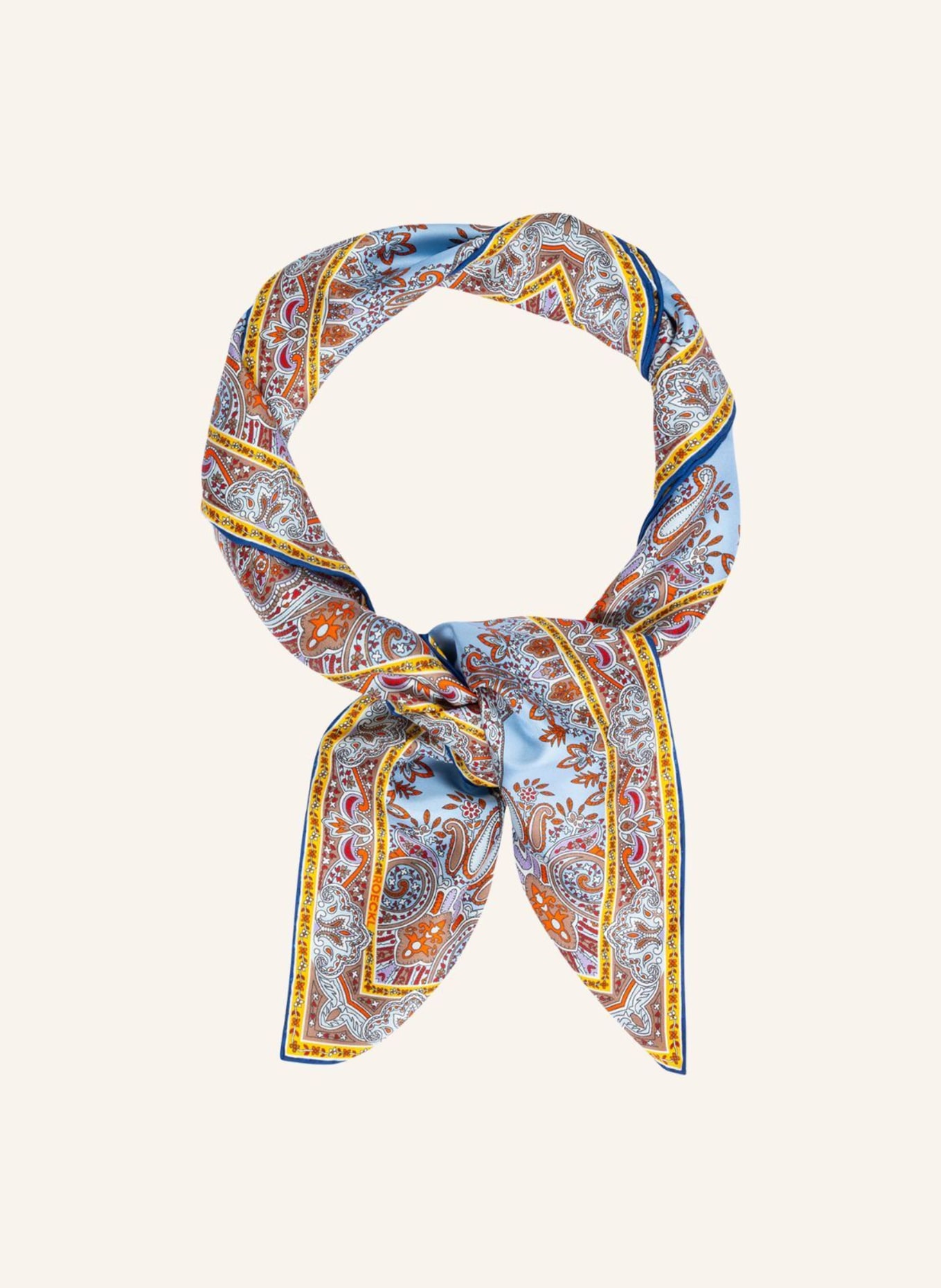 ROECKL Seidentuch PAISLEY REFLECTION: HELLBLAU
