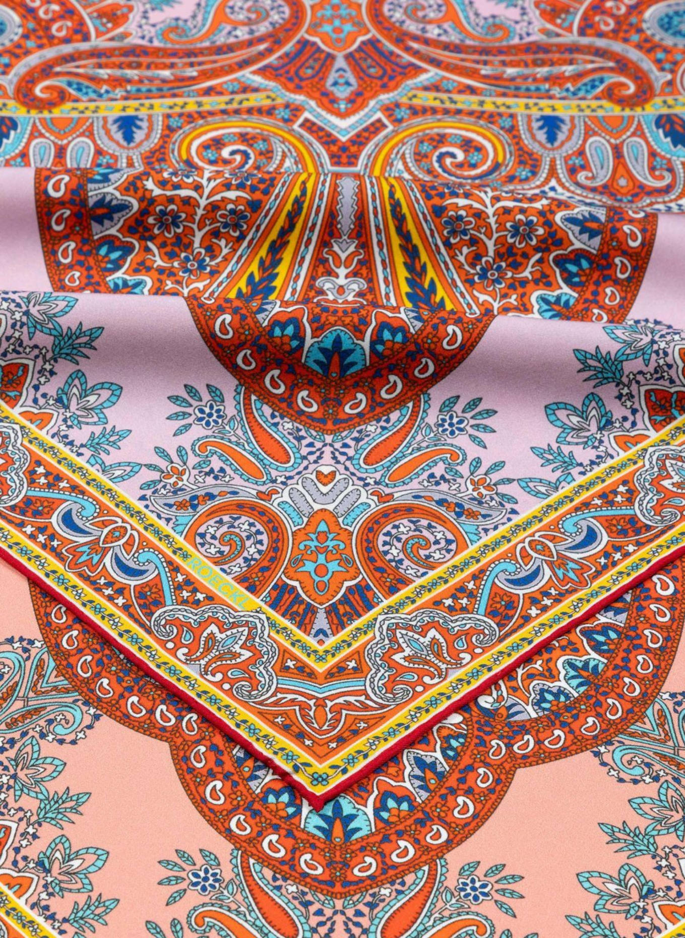 ROECKL Seidentuch PAISLEY REFLECTION: ROSA