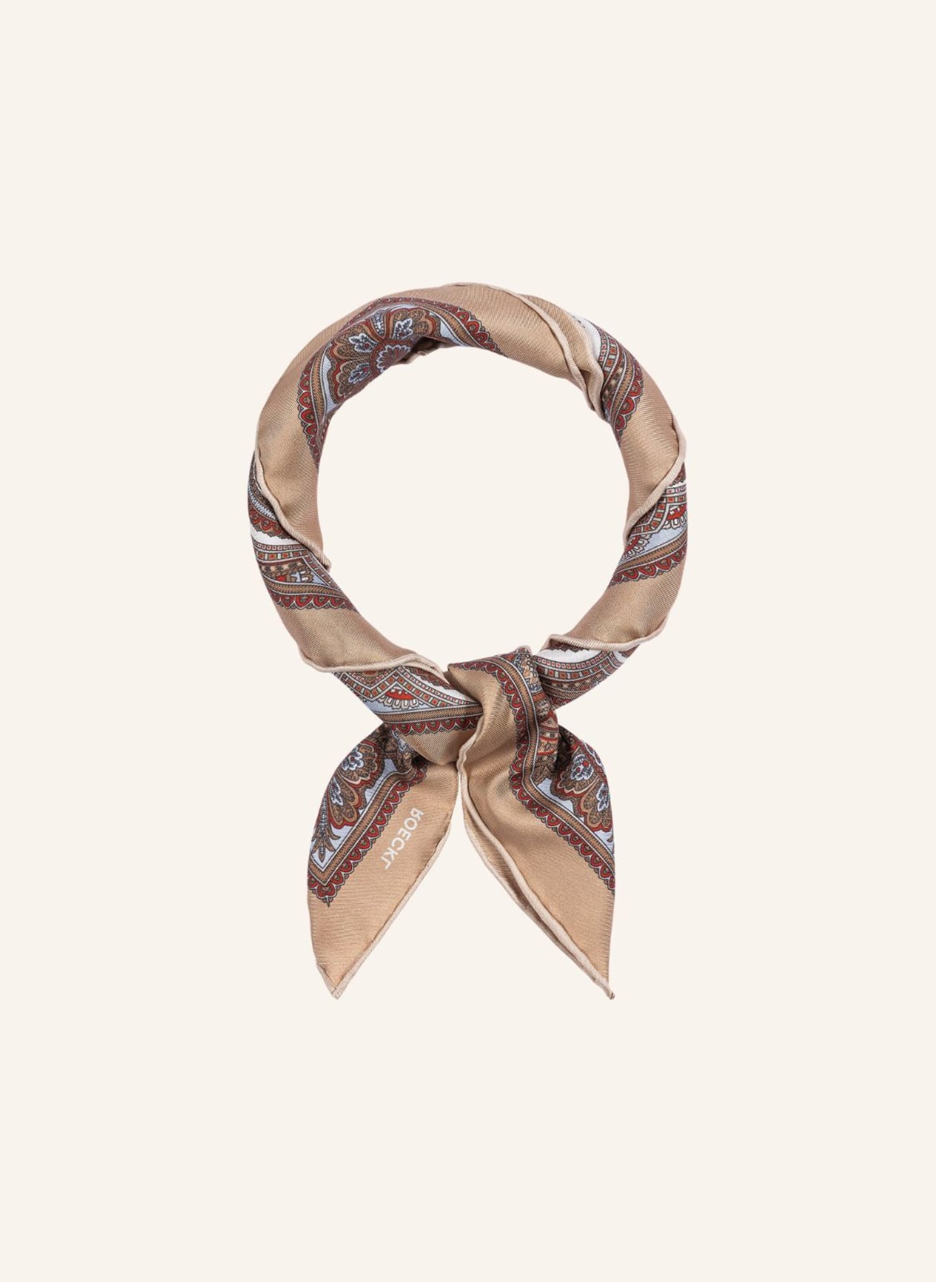 ROECKL Tücher FINE PAISLEY: BEIGE