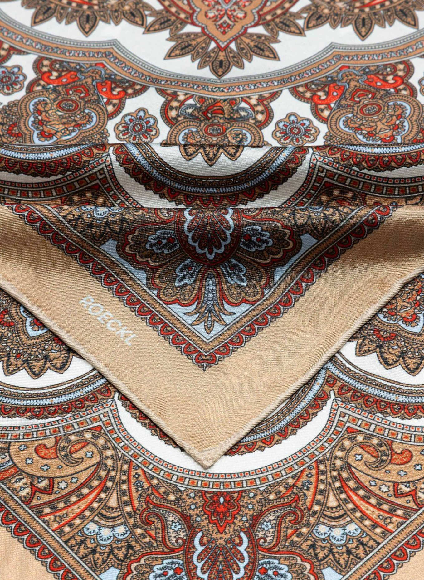 ROECKL Tücher FINE PAISLEY: BEIGE