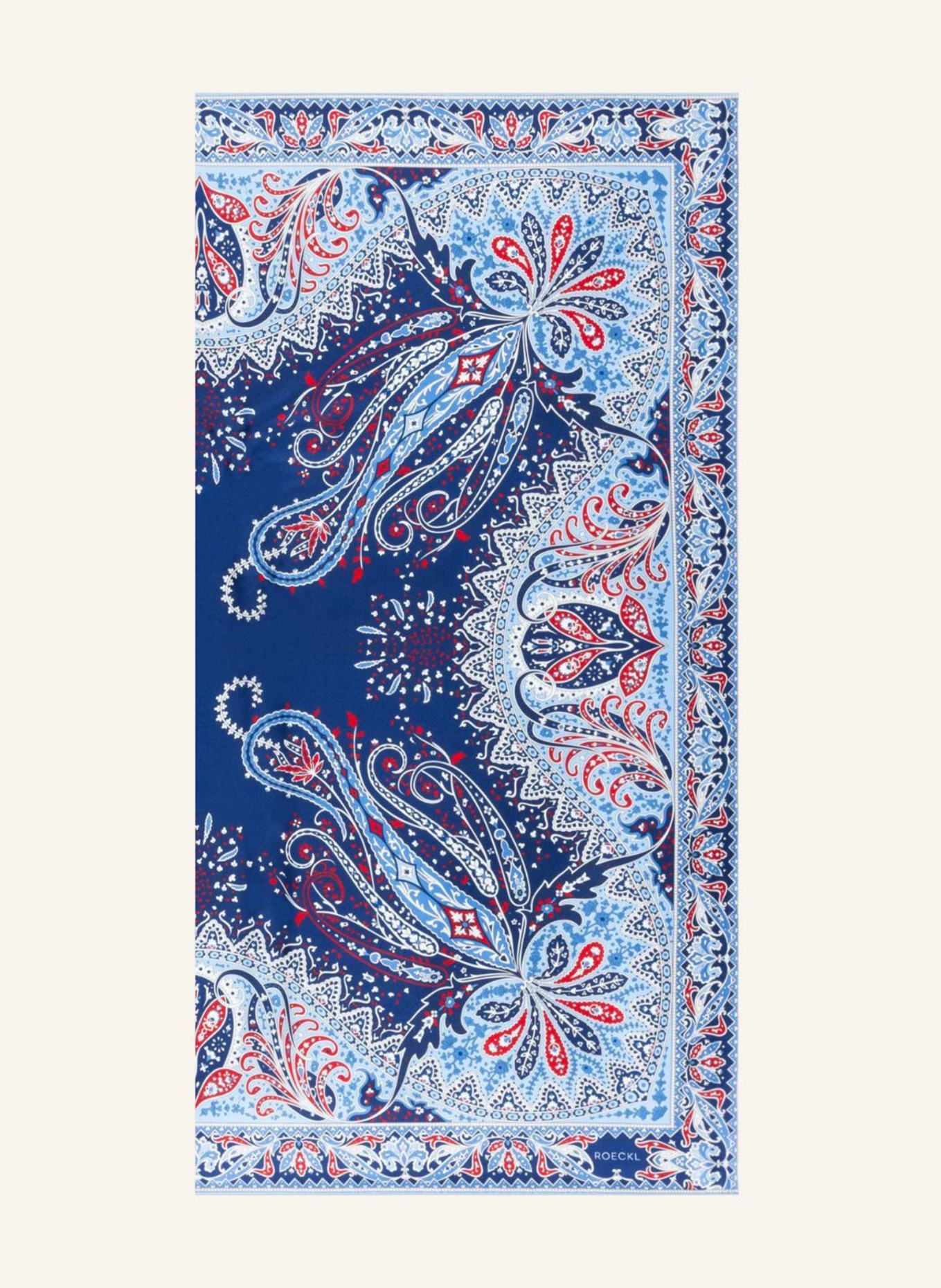 ROECKL Tücher PAISLEY DREAMS: BLAU