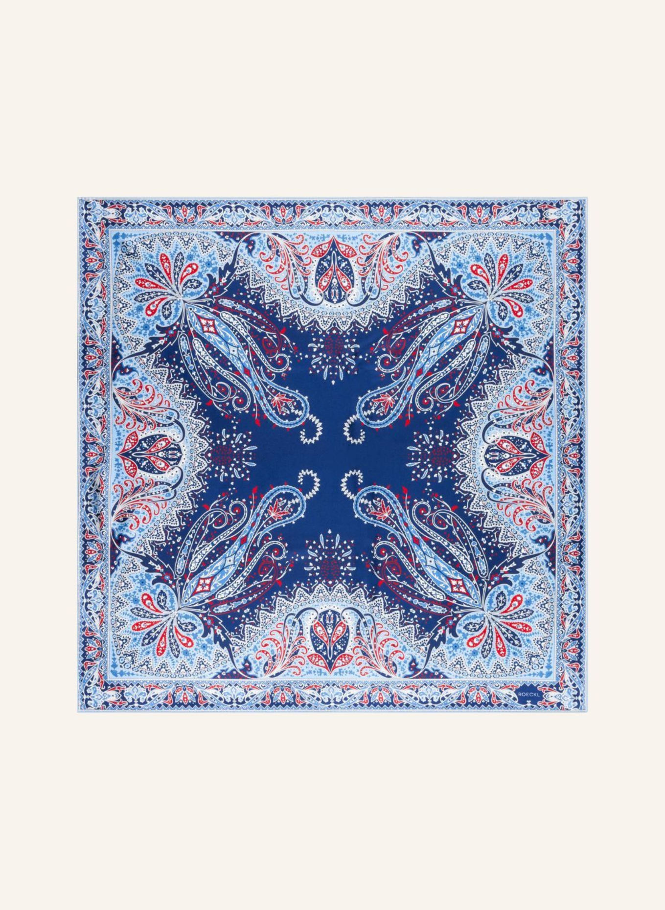 ROECKL Tücher PAISLEY DREAMS: BLAU