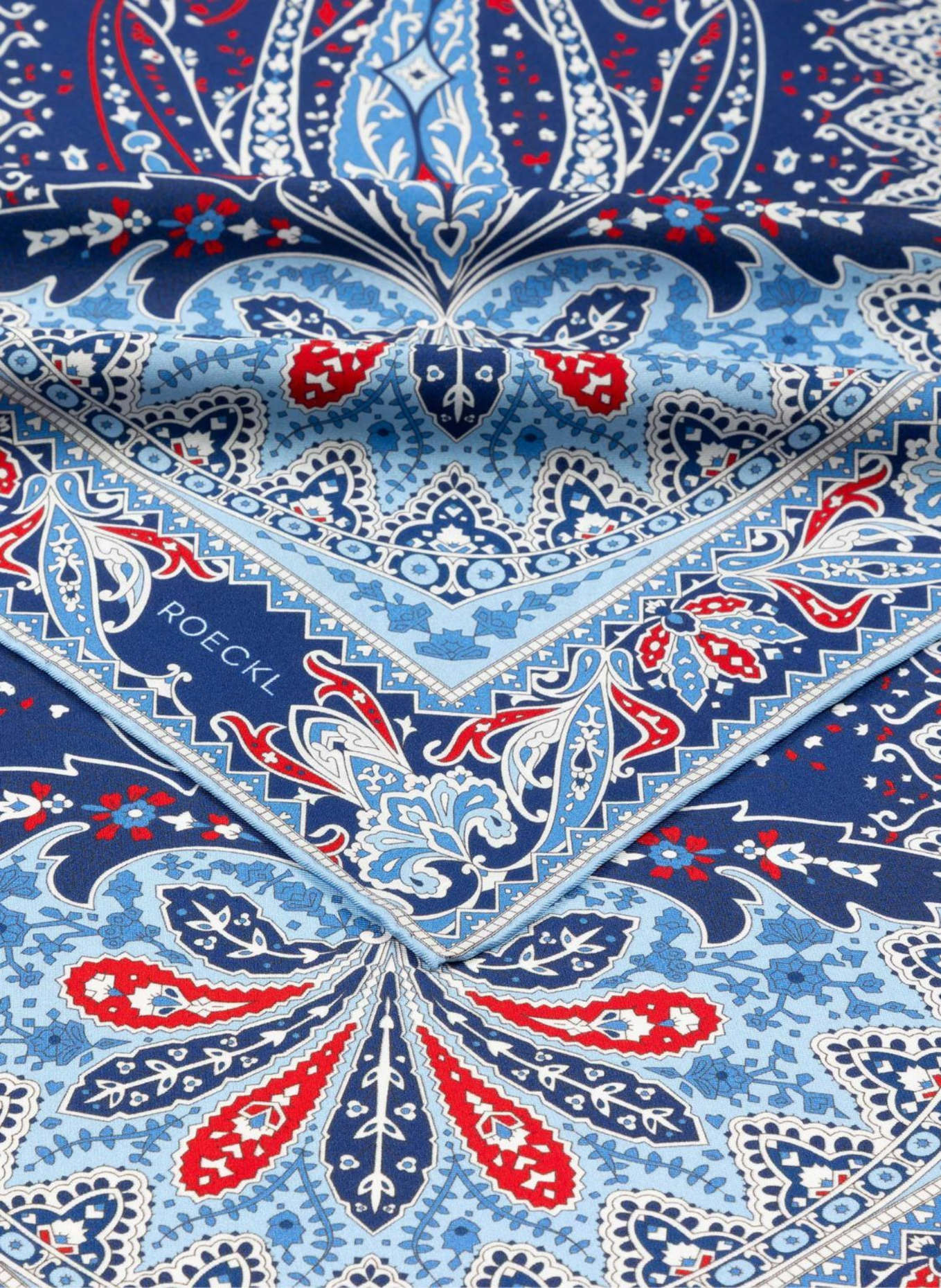 ROECKL Tücher PAISLEY DREAMS: BLAU