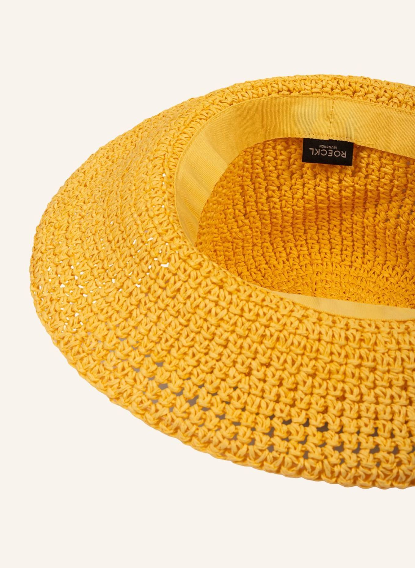 ROECKL Strohoed SALERNO: BEIGE