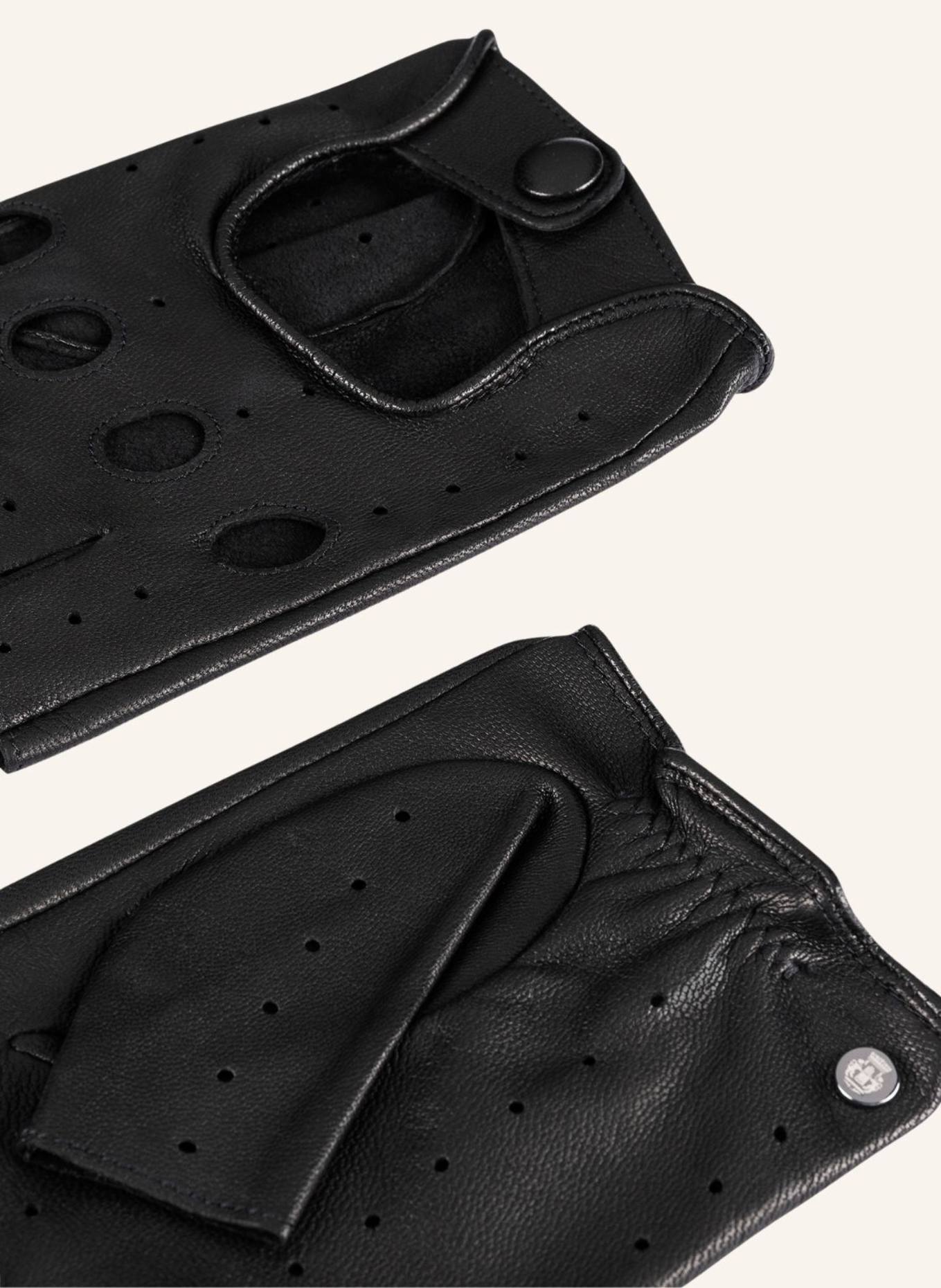 ROECKL Handschuhe PALERMO AUTOFAHRER: SCHWARZ