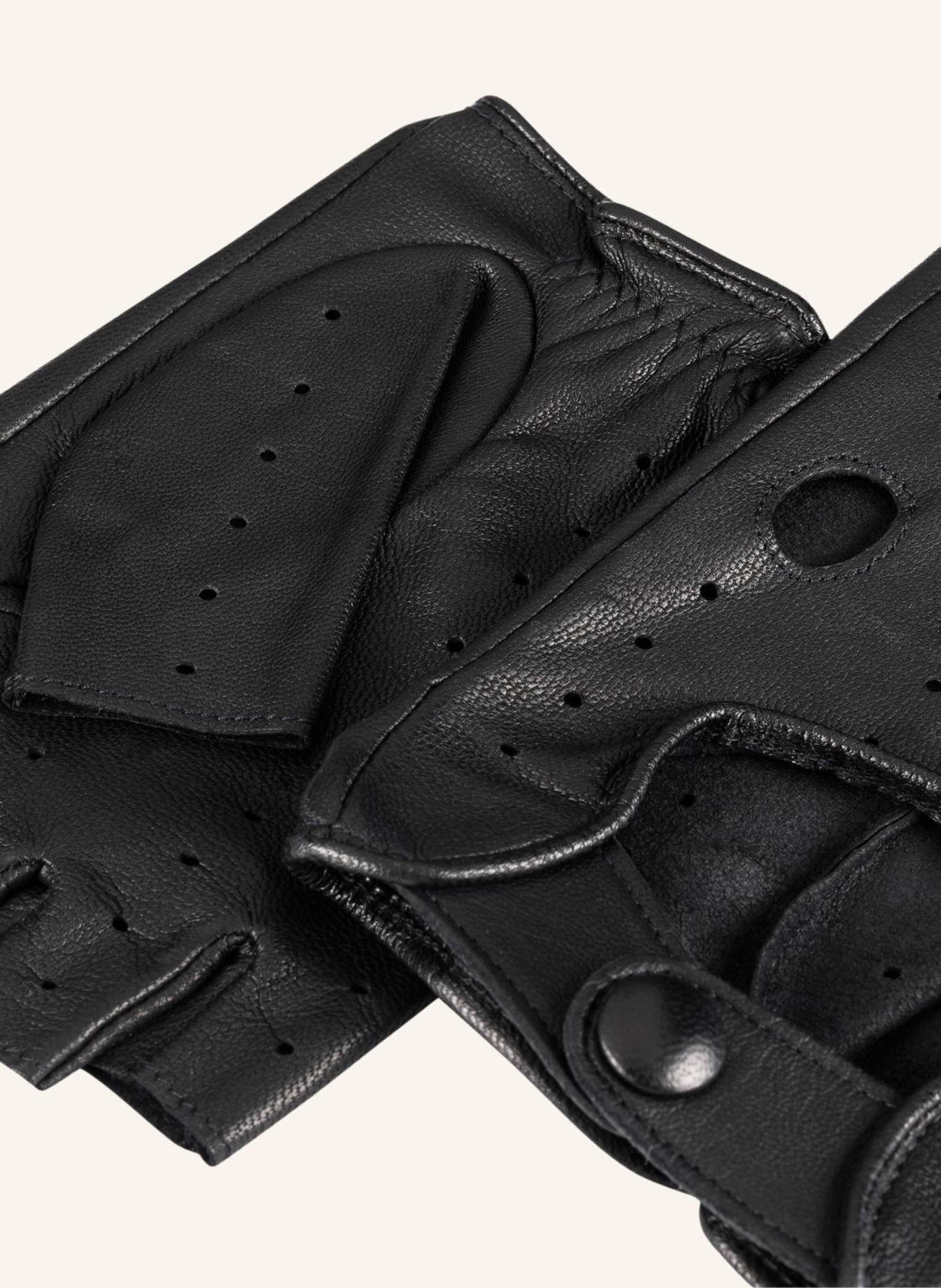 ROECKL Handschuhe PALERMO AUTOFAHRER: SCHWARZ