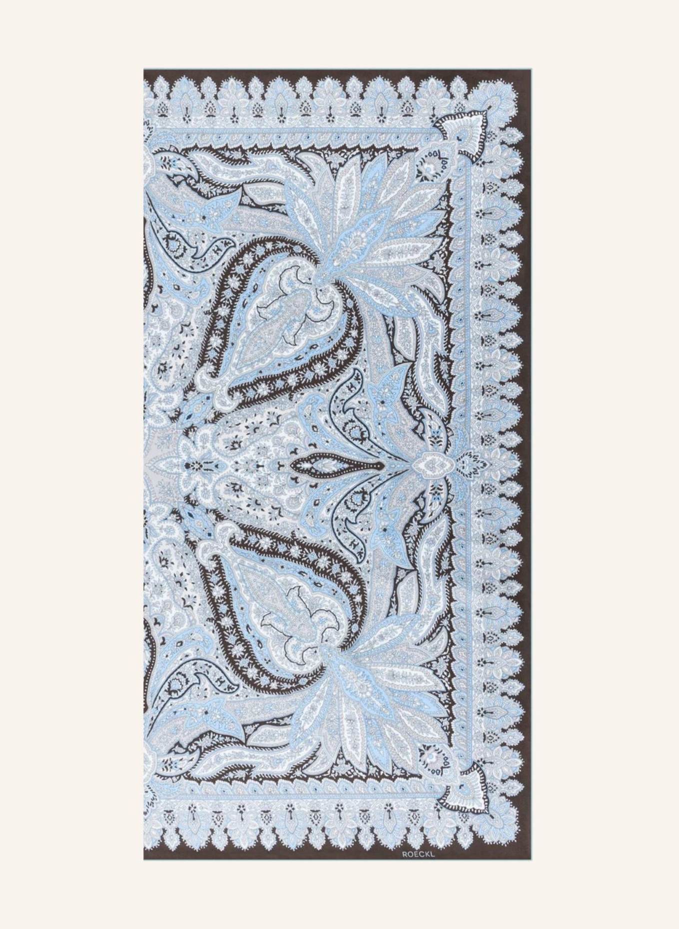 ROECKL Tücher FLOURISHING PAISLEY: CREME