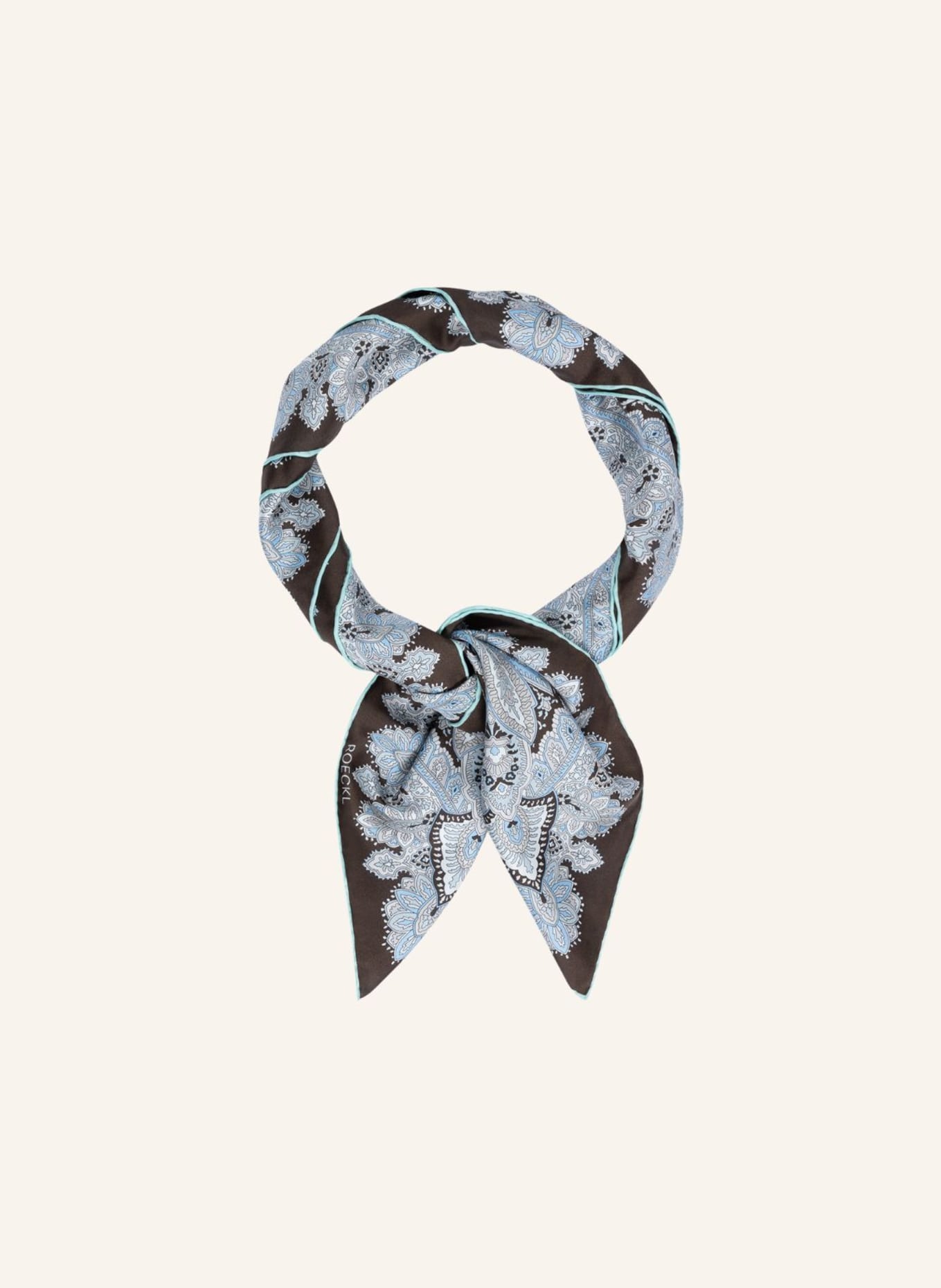 ROECKL Tücher FLOURISHING PAISLEY: CREME