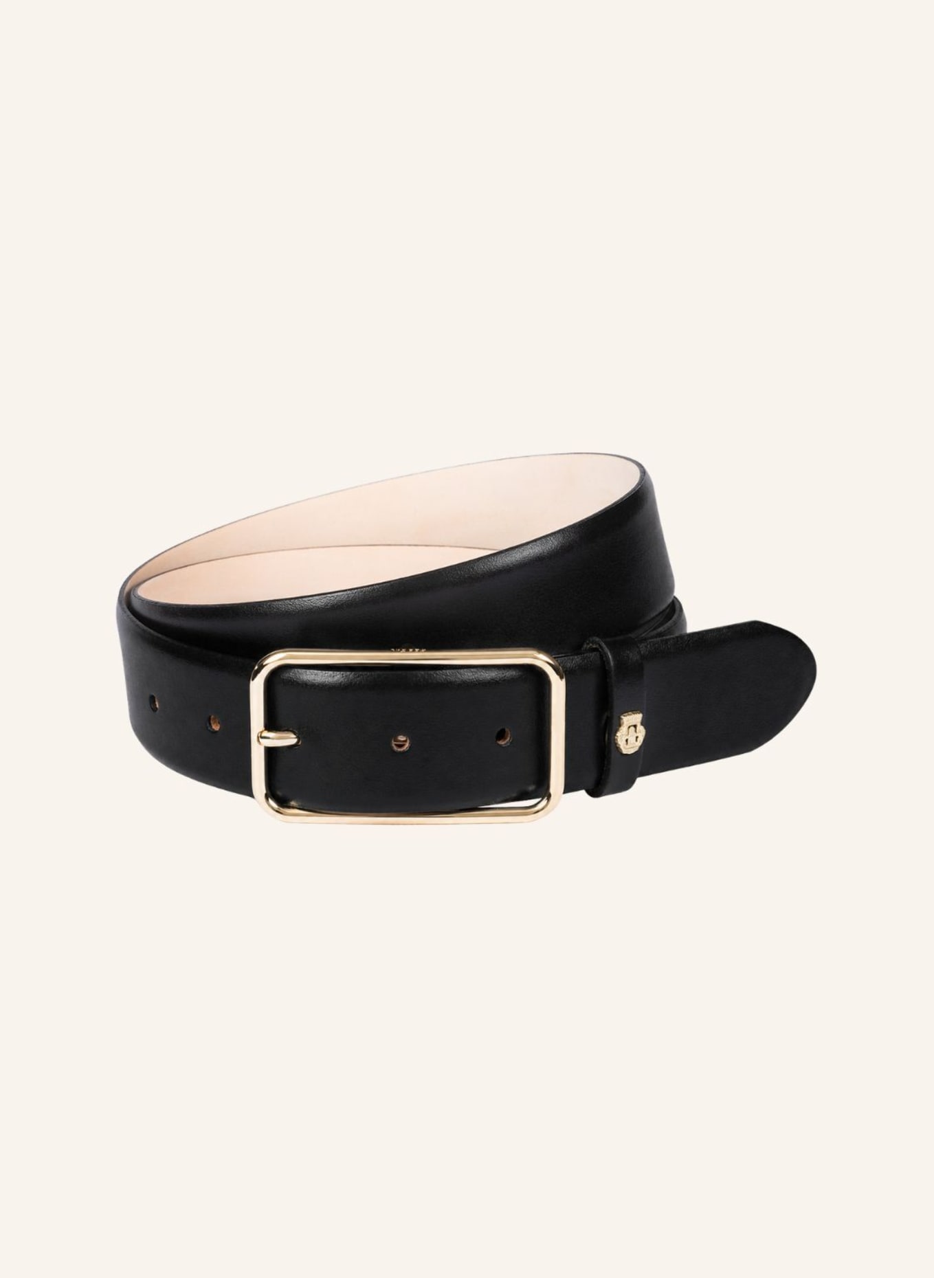 ROECKL Gürtel LARA 3,5CM: SCHWARZ