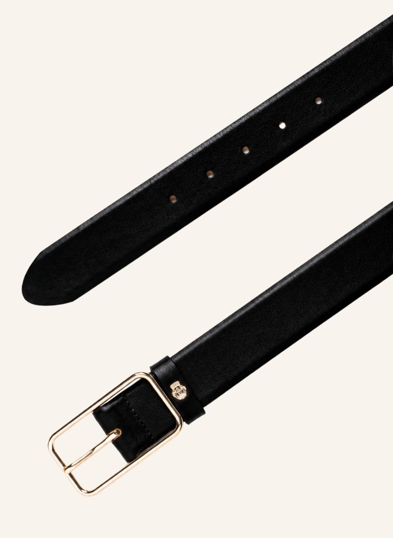 ROECKL Gürtel LARA 3,5CM: SCHWARZ