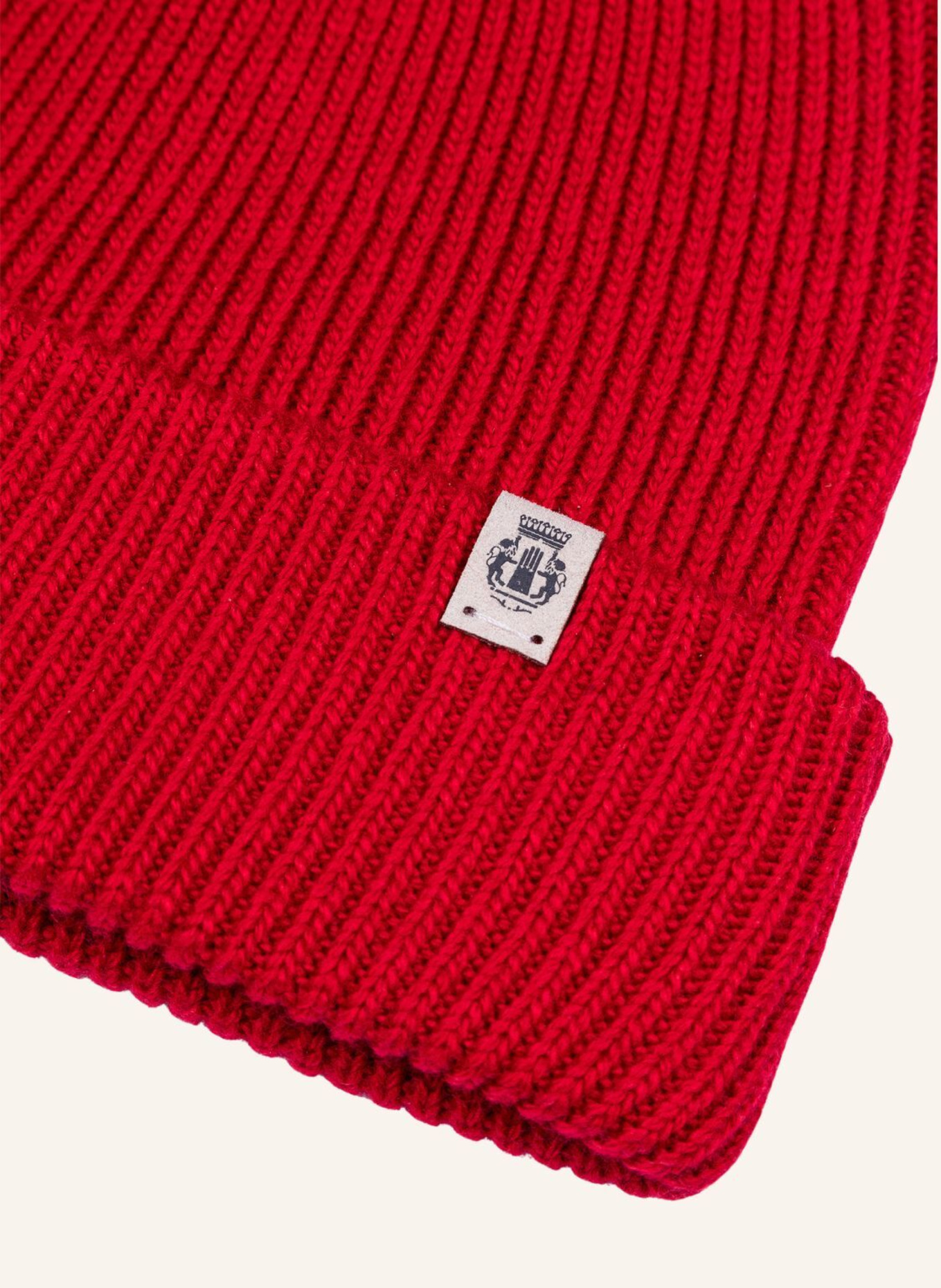 ROECKL Umschlagmütze ESSENTIALS MÜTZE: ROT