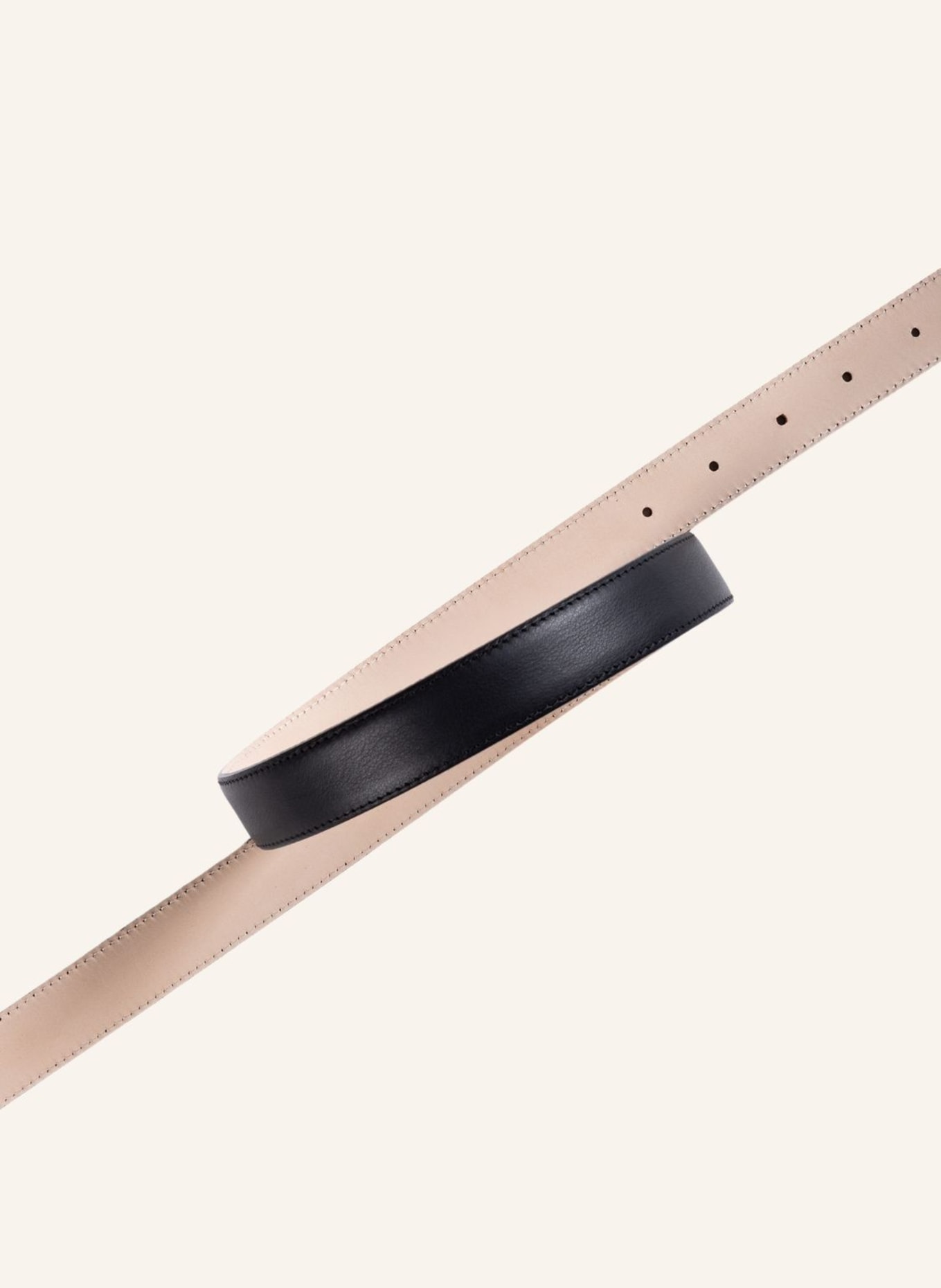 ROECKL Gürtel LIA 2,5 CM: SCHWARZ