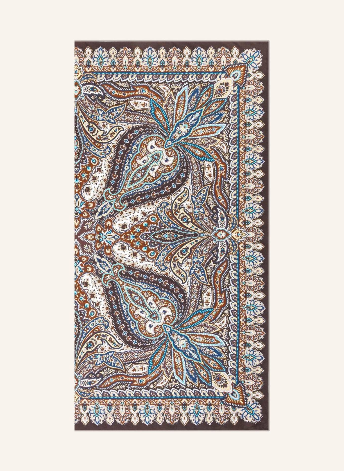 ROECKL Tücher FLOURISHING PAISLEY: BRAUN