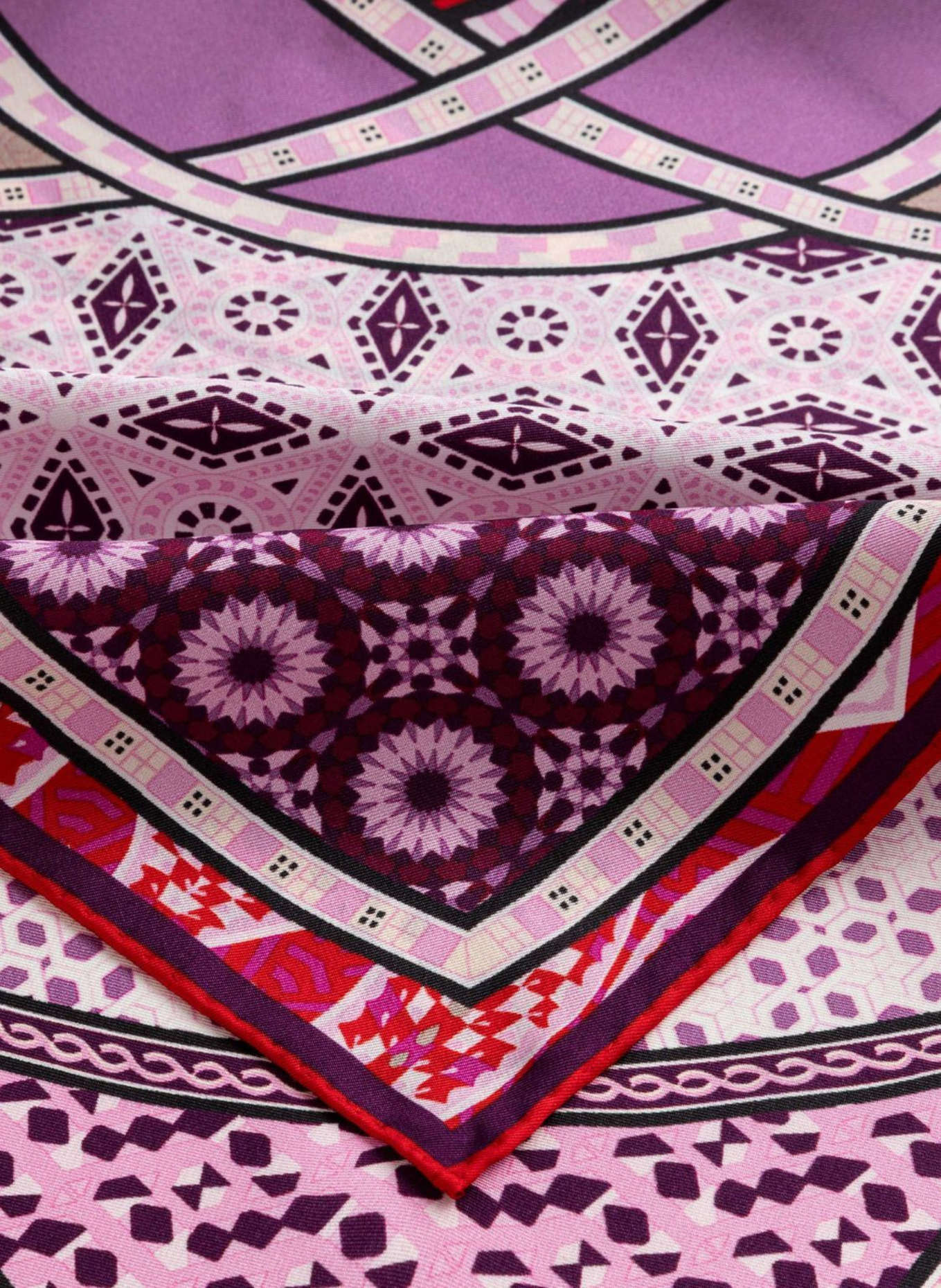 ROECKL Tücher KALEIDOSKOPE NICKY: ROT
