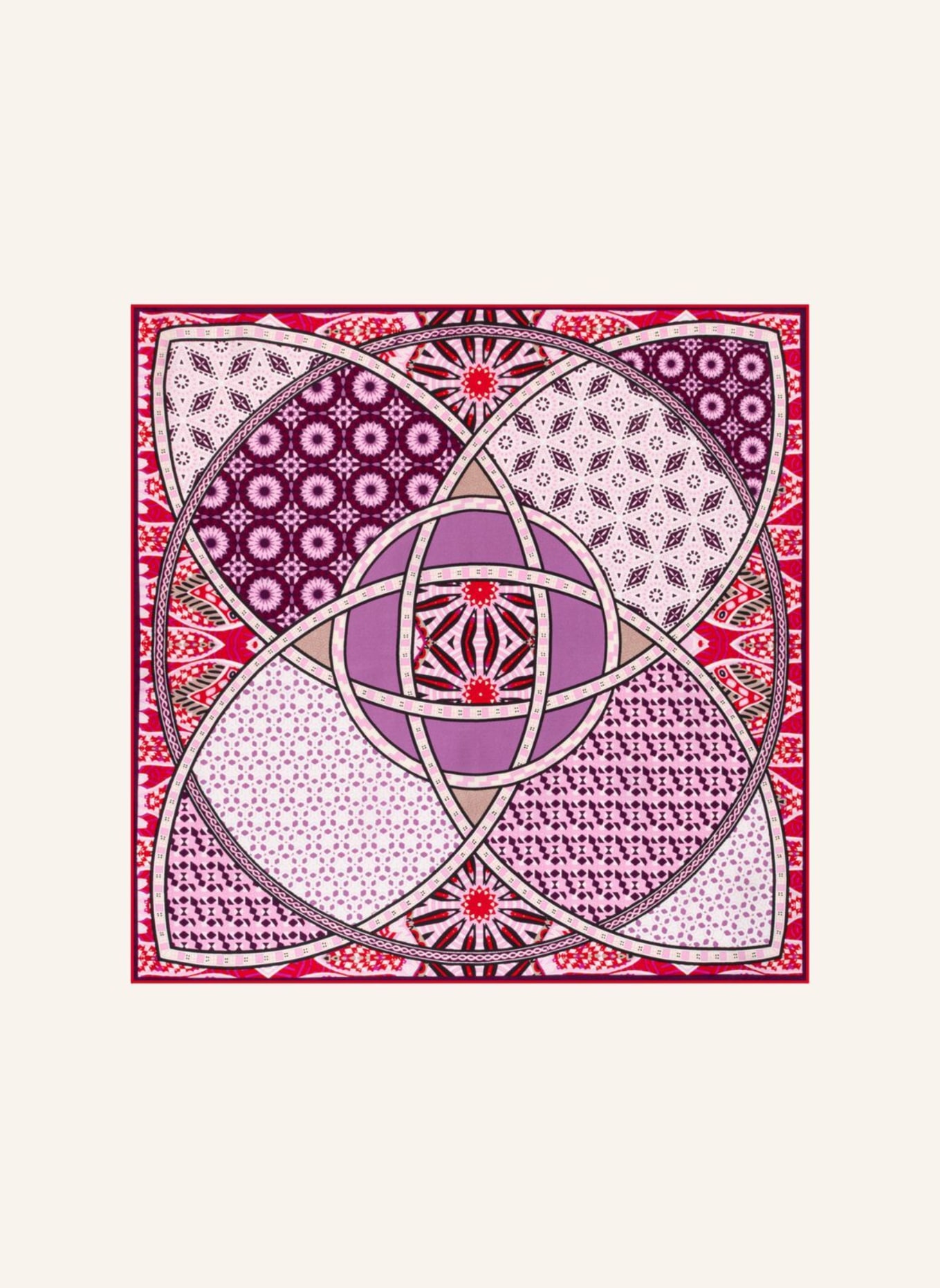 ROECKL Tücher KALEIDOSKOPE NICKY: ROT