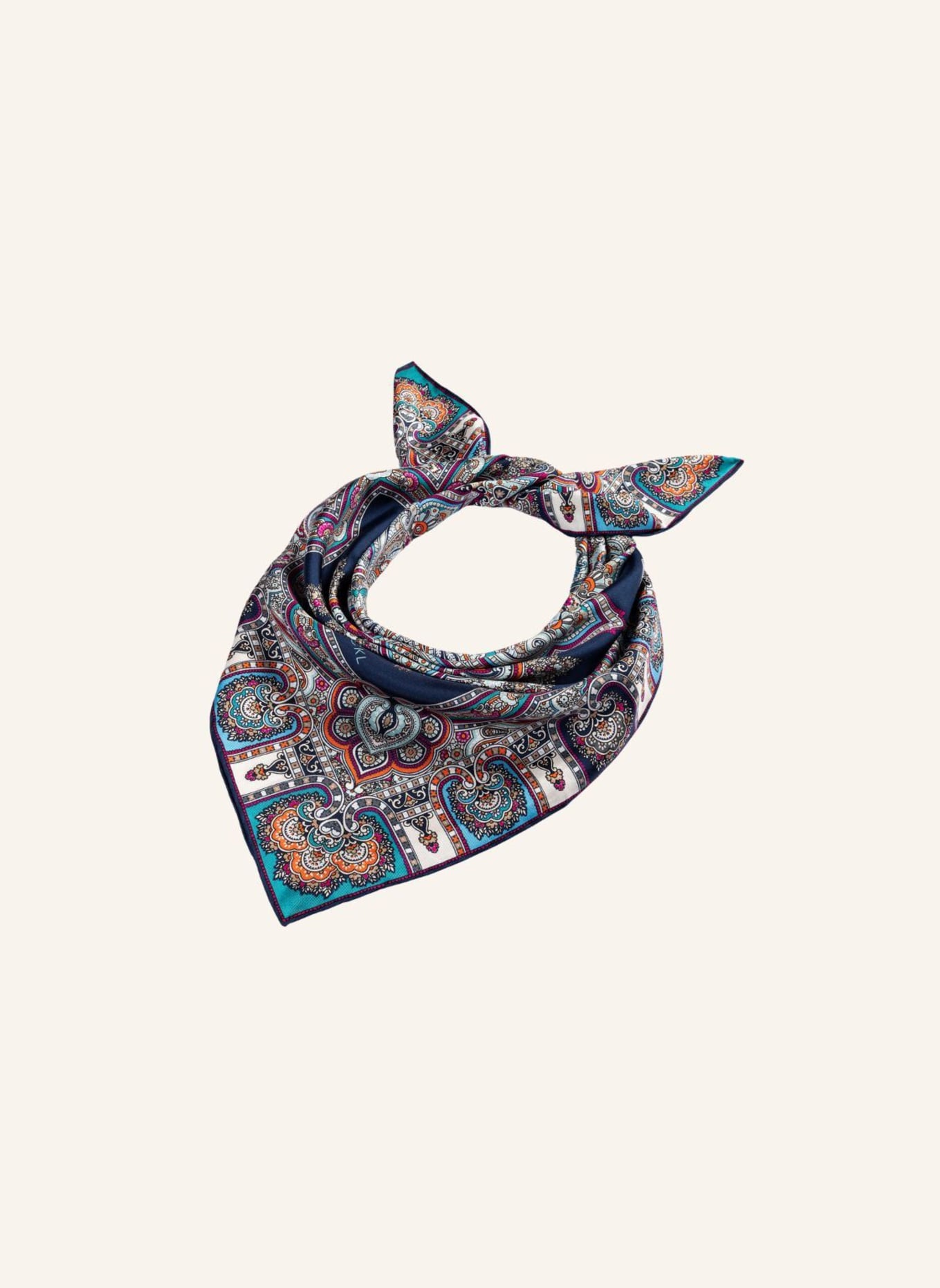 ROECKL Tücher TIMELESS PAISLEY: BLAU