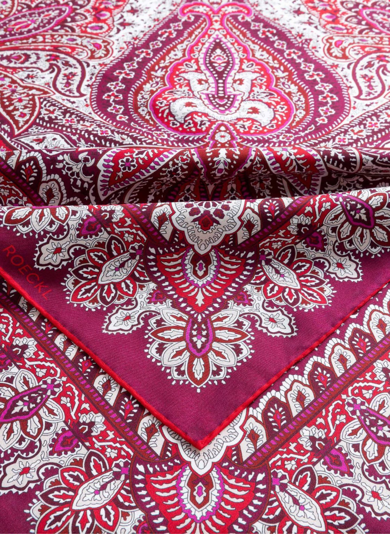 ROECKL Tücher FLOURISHING PAISLEY: PINK