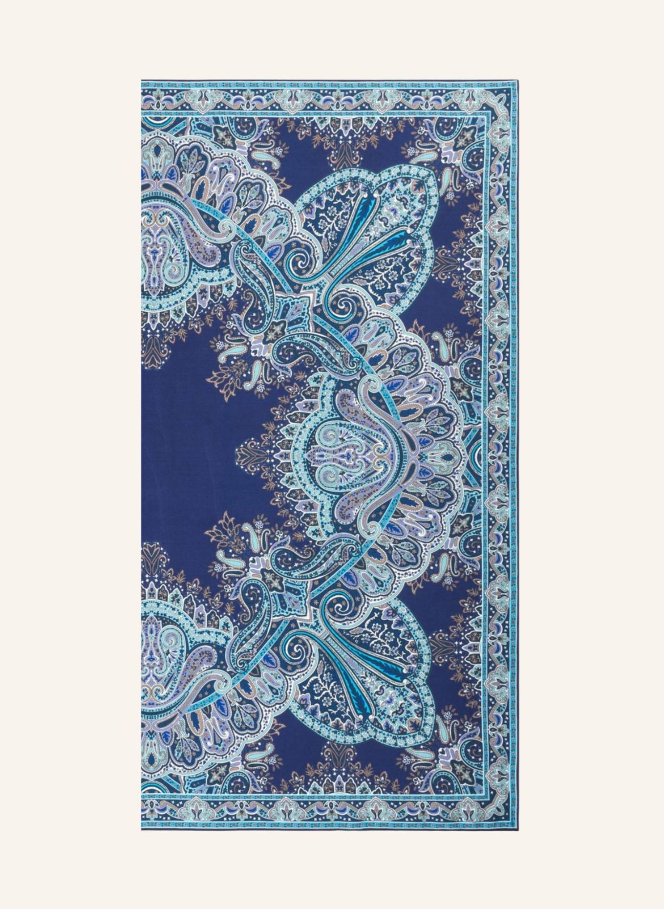 ROECKL Tücher PAISLEY REFLECTION: BLAU