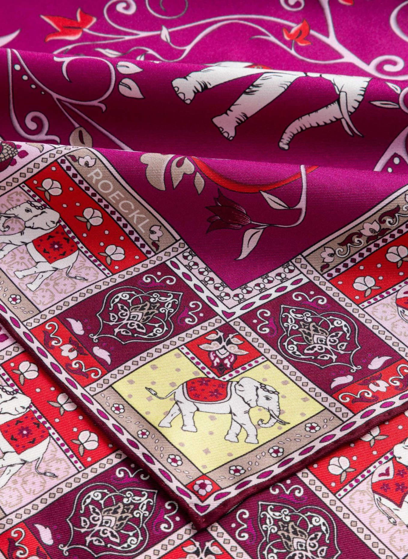ROECKL Tücher LUCKY ELEPHANT: PINK