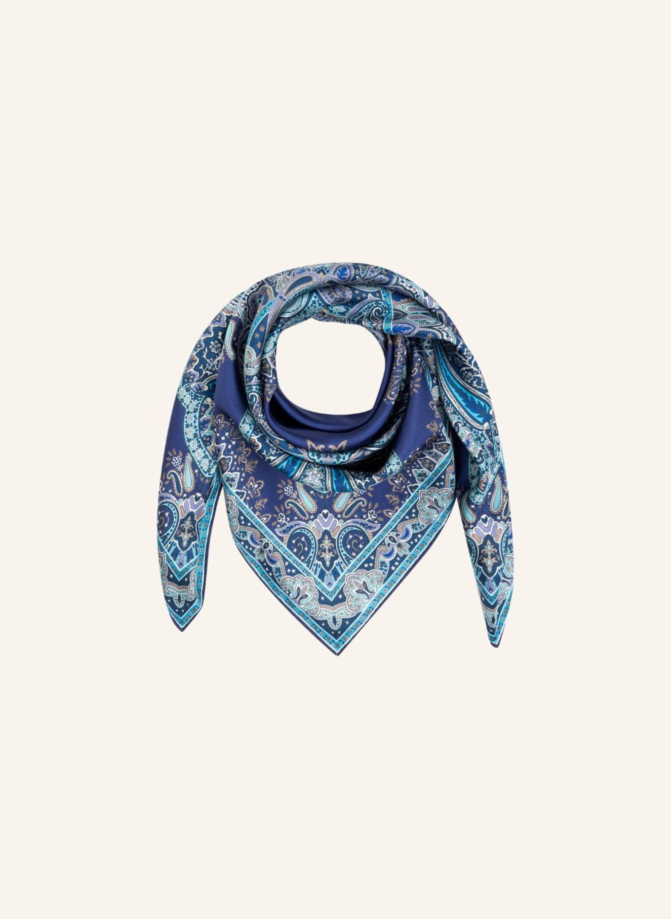 ROECKL Tücher PAISLEY REFLECTION: BLAU