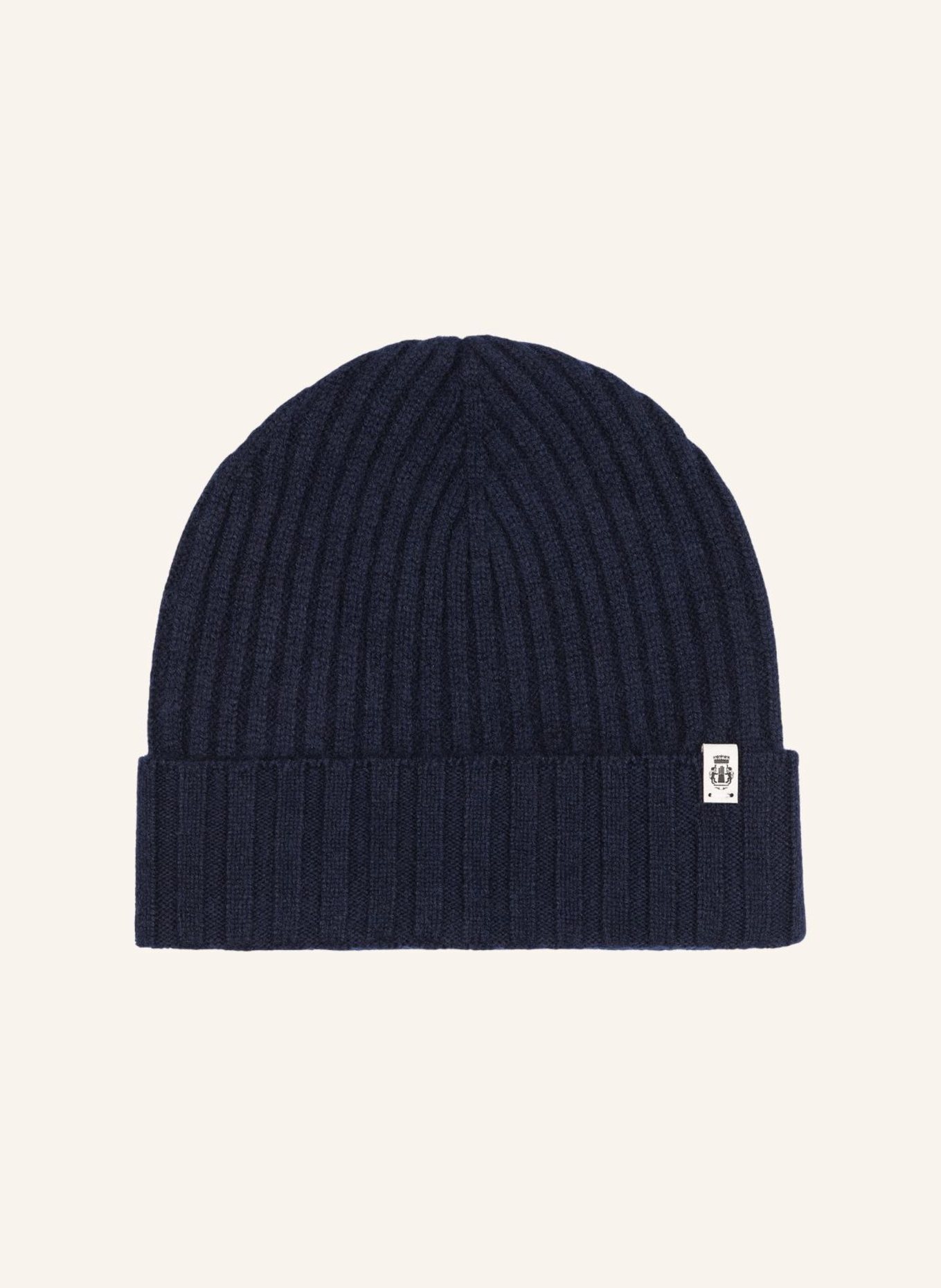 ROECKL Mütze Aus Kaschmir BUSINESS CASHMERE: BLAU / DUNKELBLAU