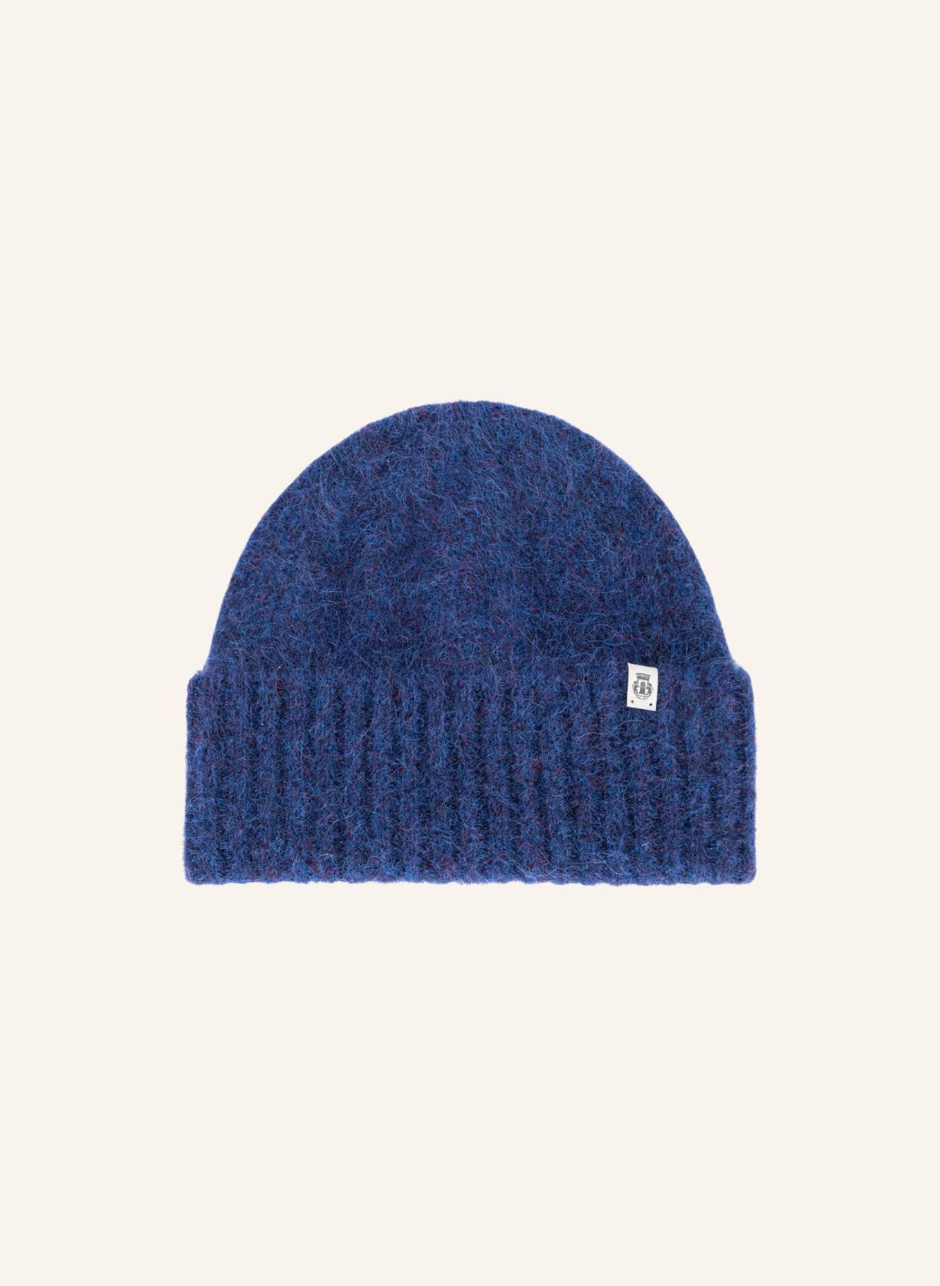 ROECKL Mütze Aus Alpaka HUG ME: BLAU/ DUNKELBLAU