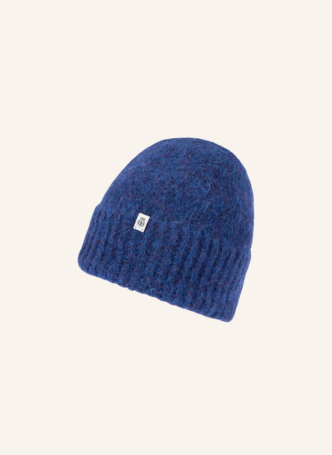ROECKL Mütze Aus Alpaka HUG ME: BLAU/ DUNKELBLAU