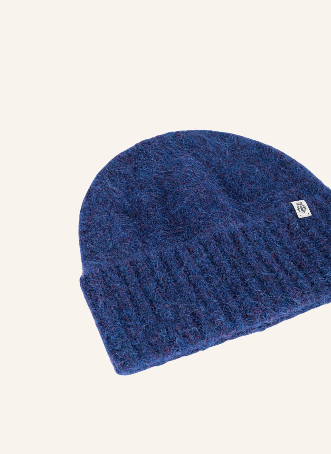 ROECKL Mütze Aus Alpaka HUG ME: BLAU/ DUNKELBLAU