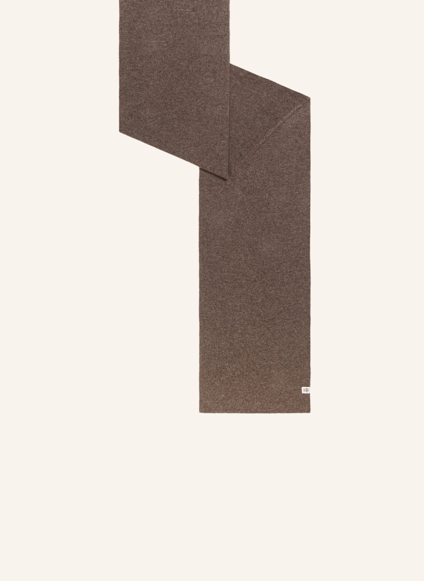 ROECKL Cashmere Scarf BUSINESS CASHMERE: DARK BROWN