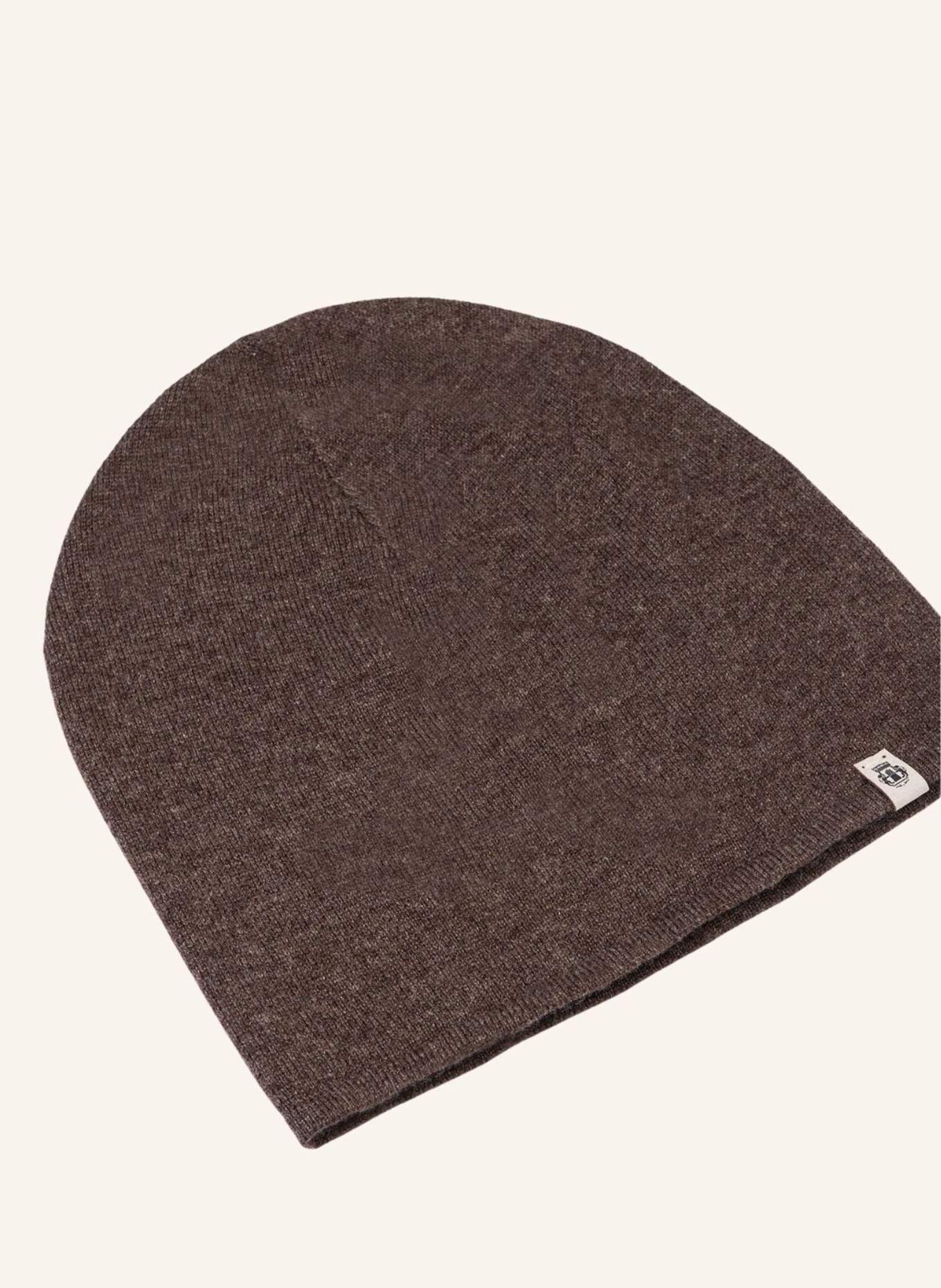 ROECKL Kaschmir Beanie BUSINESS CASHMERE: BRAUN/ DUNKELBRAUN