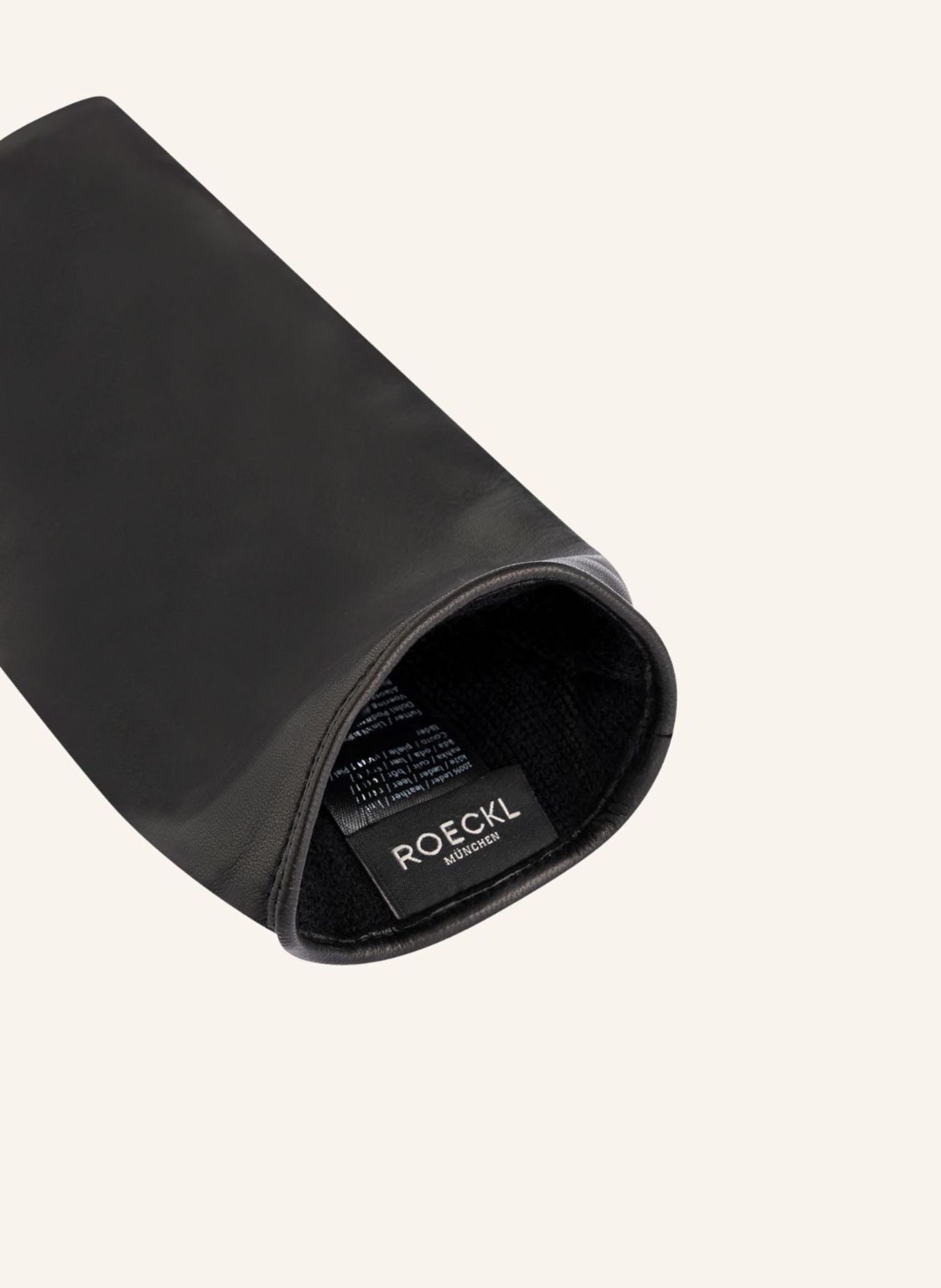 ROECKL Handschoenen TOURS: ZWART