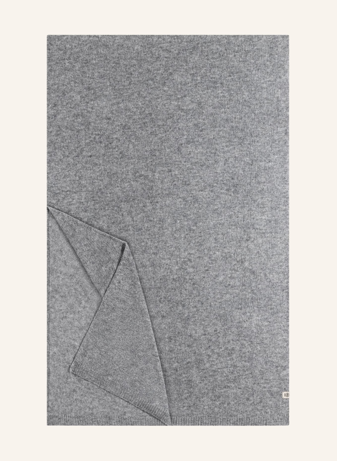 ROECKL Schal PURE CASHMERE PLAID, Farbe: GRAU (Bild 1)
